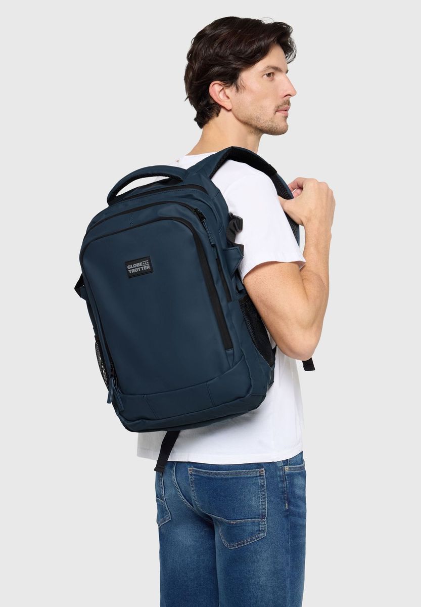 Funktionaler Laptop-Rucksack mit Trolley-Aufsatz