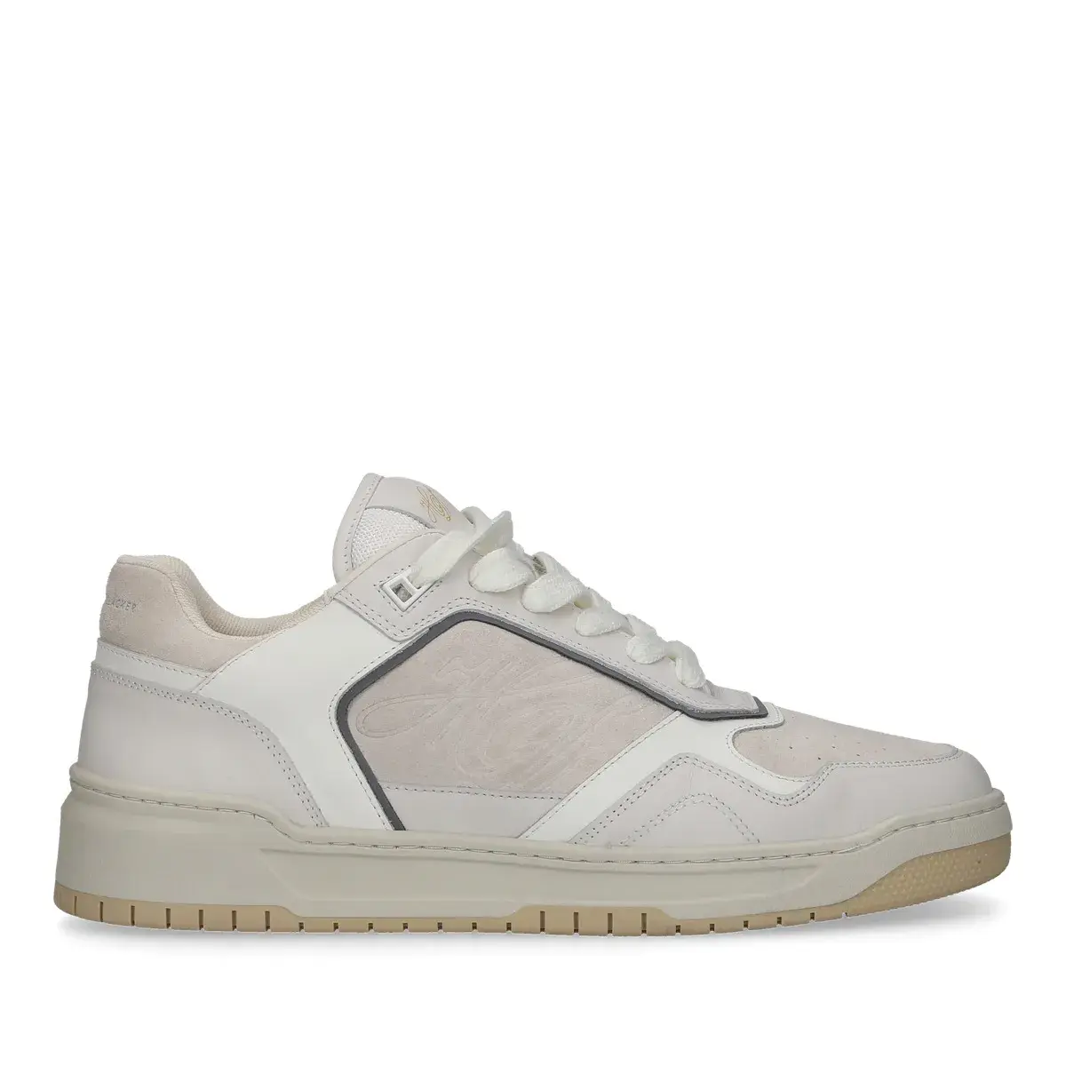 Off-White Leder-Sneakers