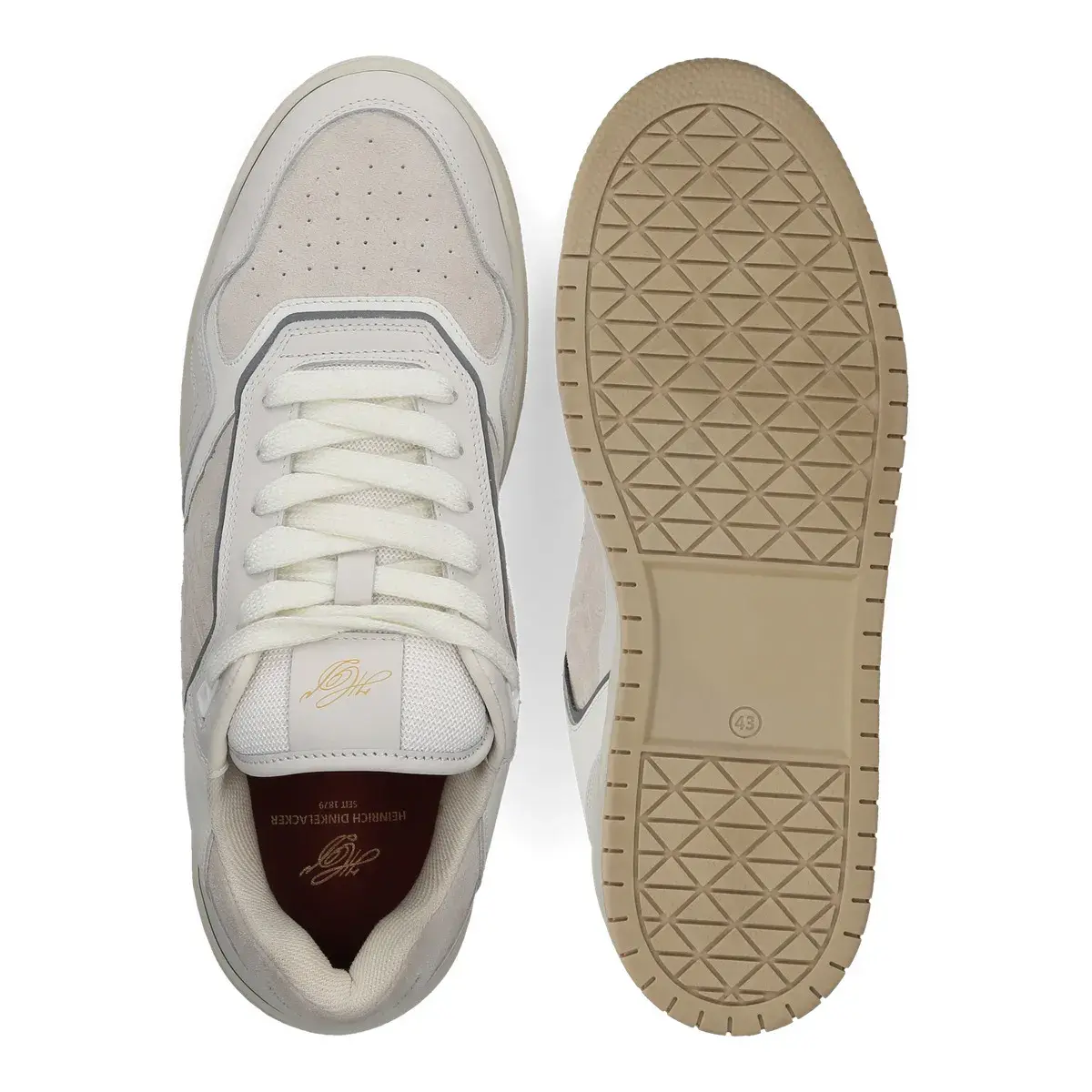 Off-White Leder-Sneakers