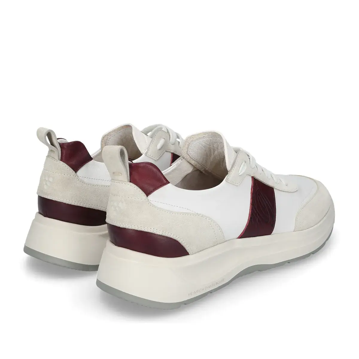 Leder Low-Top Mode Sneaker