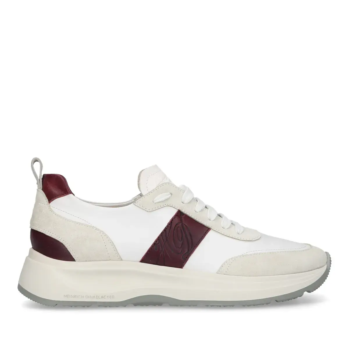 Leder Low-Top Mode Sneaker