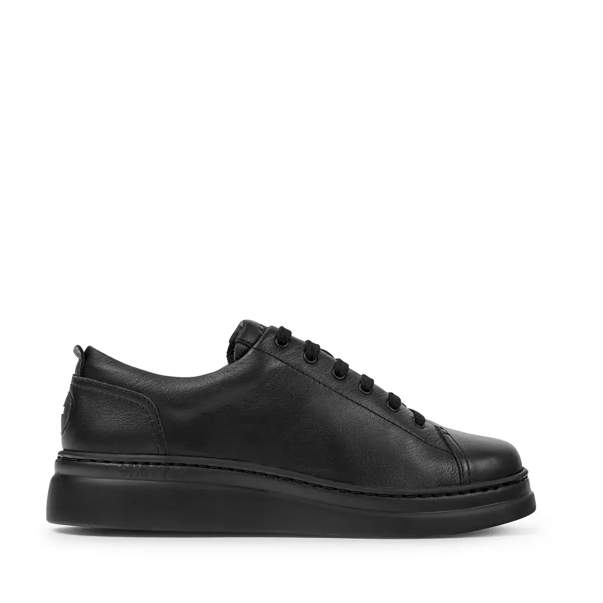 Leder Plateau Low-Top Sneaker