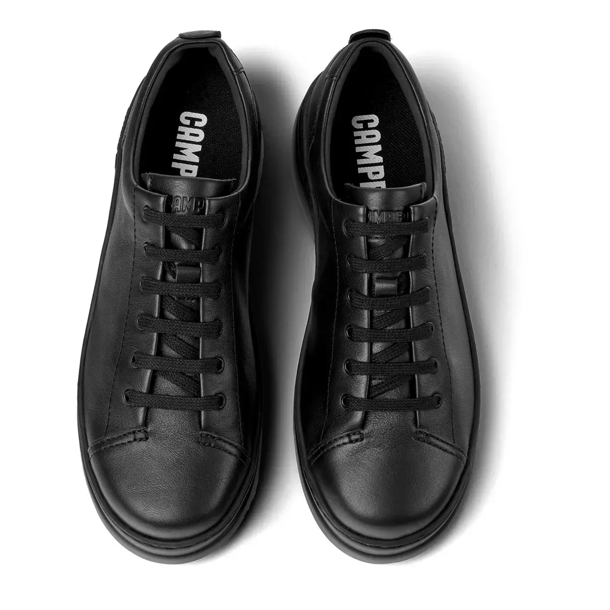 Leder Plateau Low-Top Sneaker