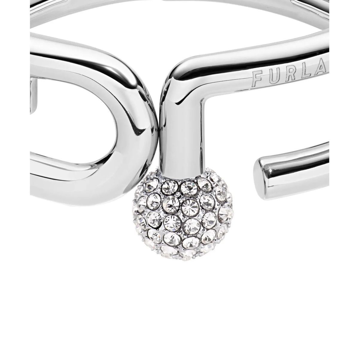 Furla Mianuvola Armreif mit Kristallpavé