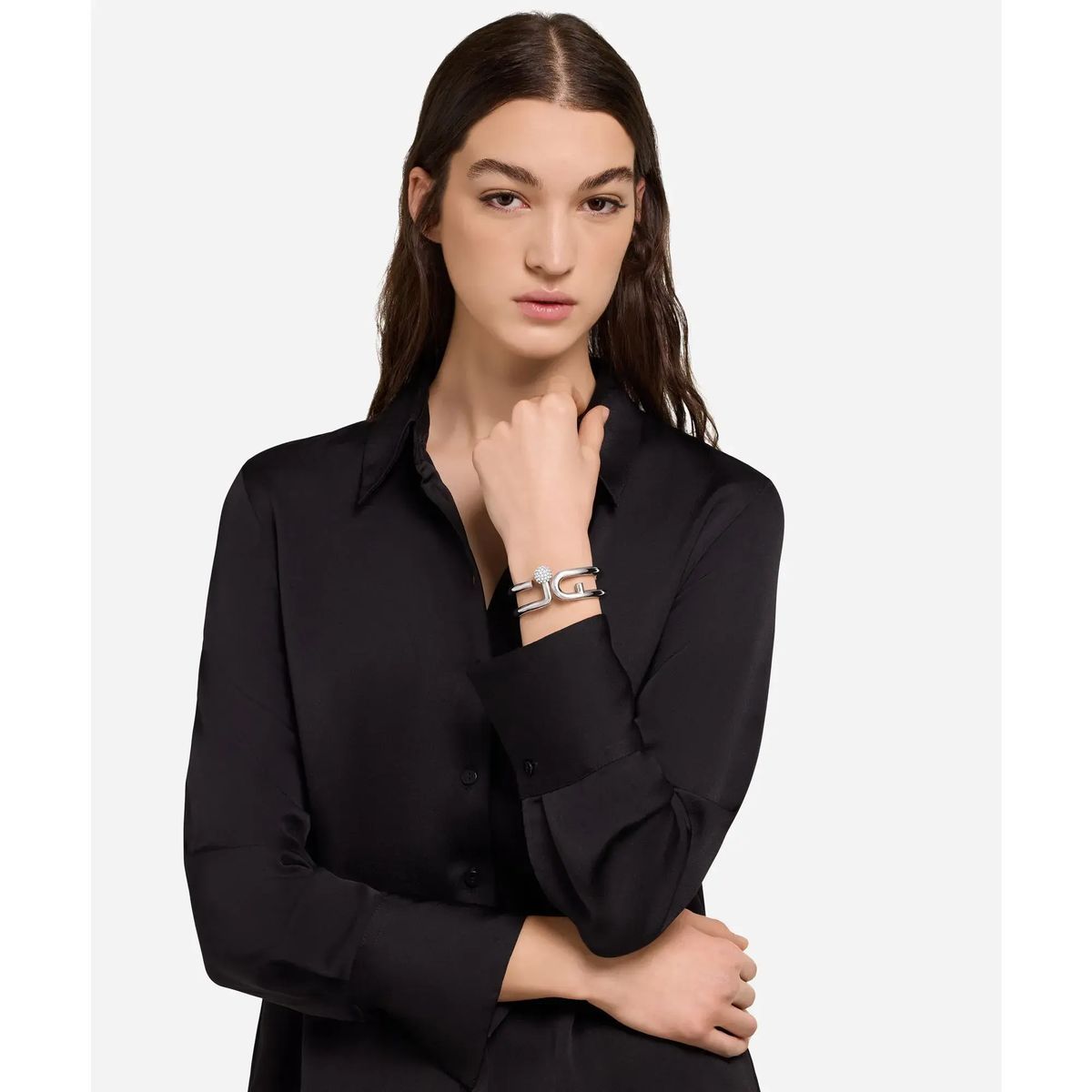Furla Mianuvola Armreif mit Kristallpavé