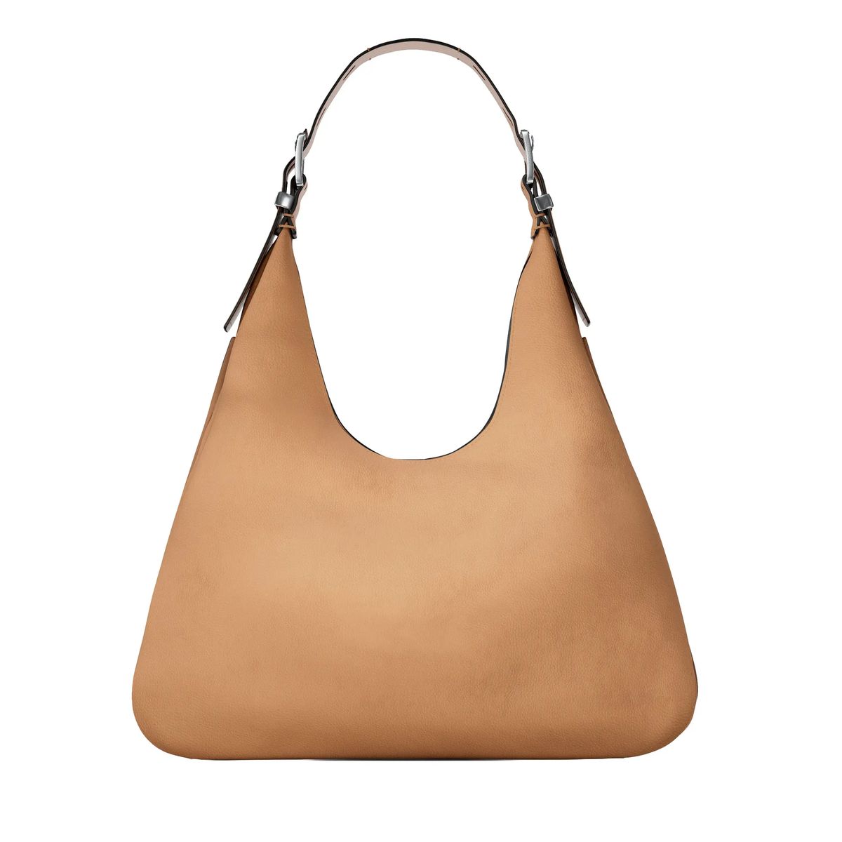 Klassische Leder Hobo Schultertasche