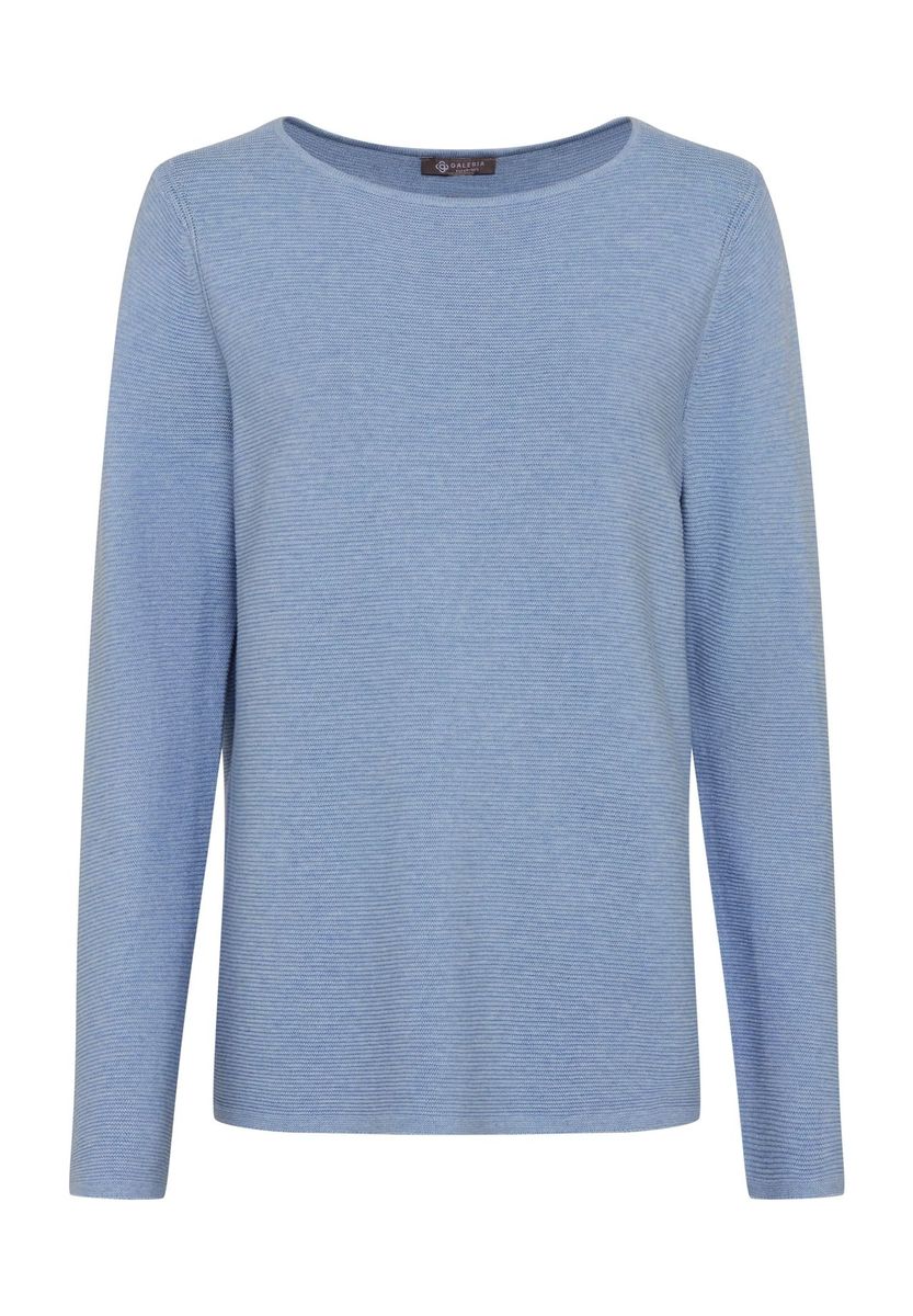 Geripptes Langarmshirt für Damen