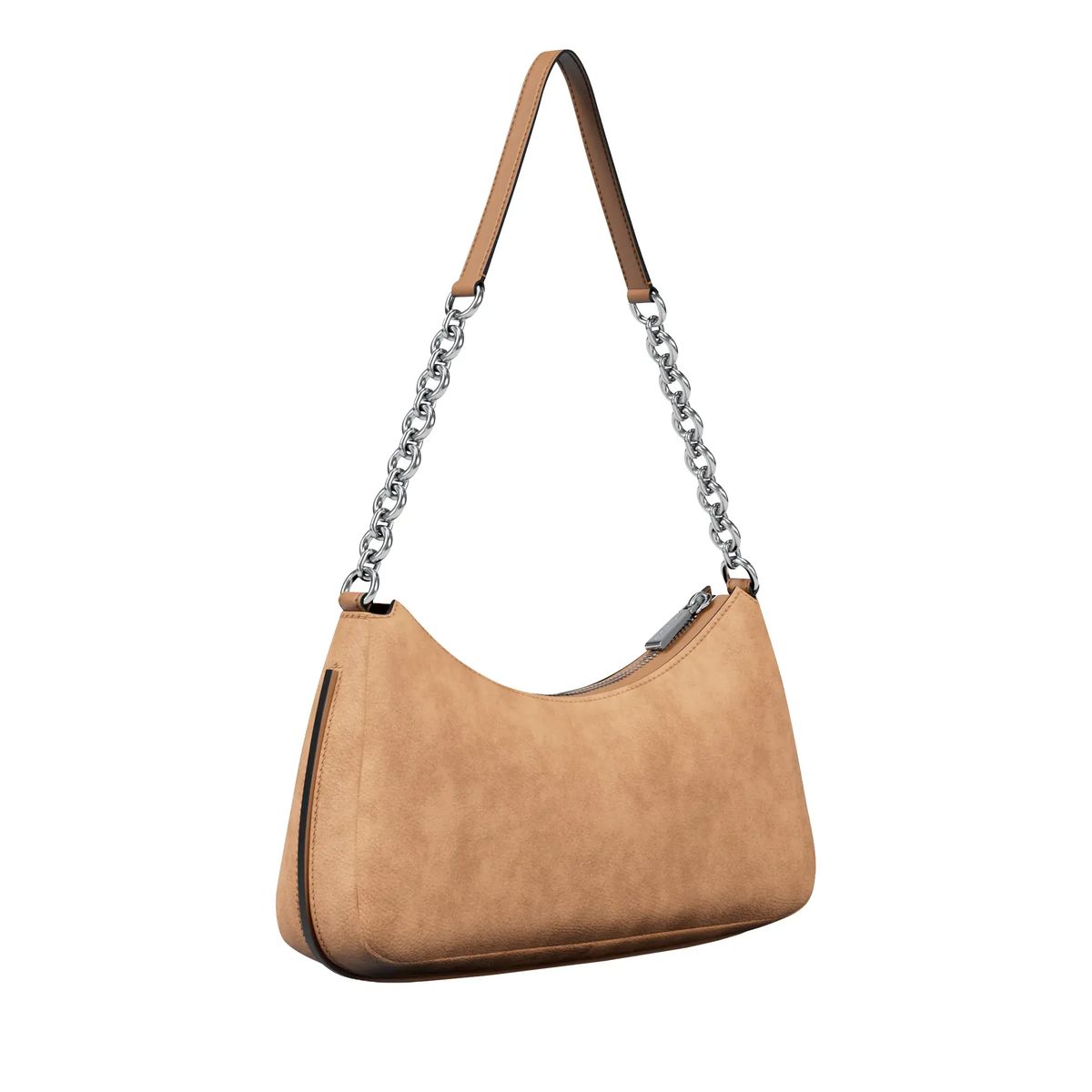 Schultertasche mit Kettendetail