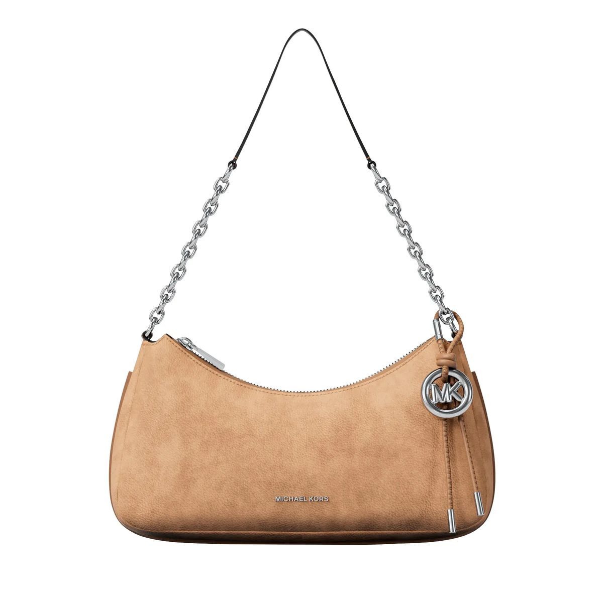 Schultertasche mit Kettendetail