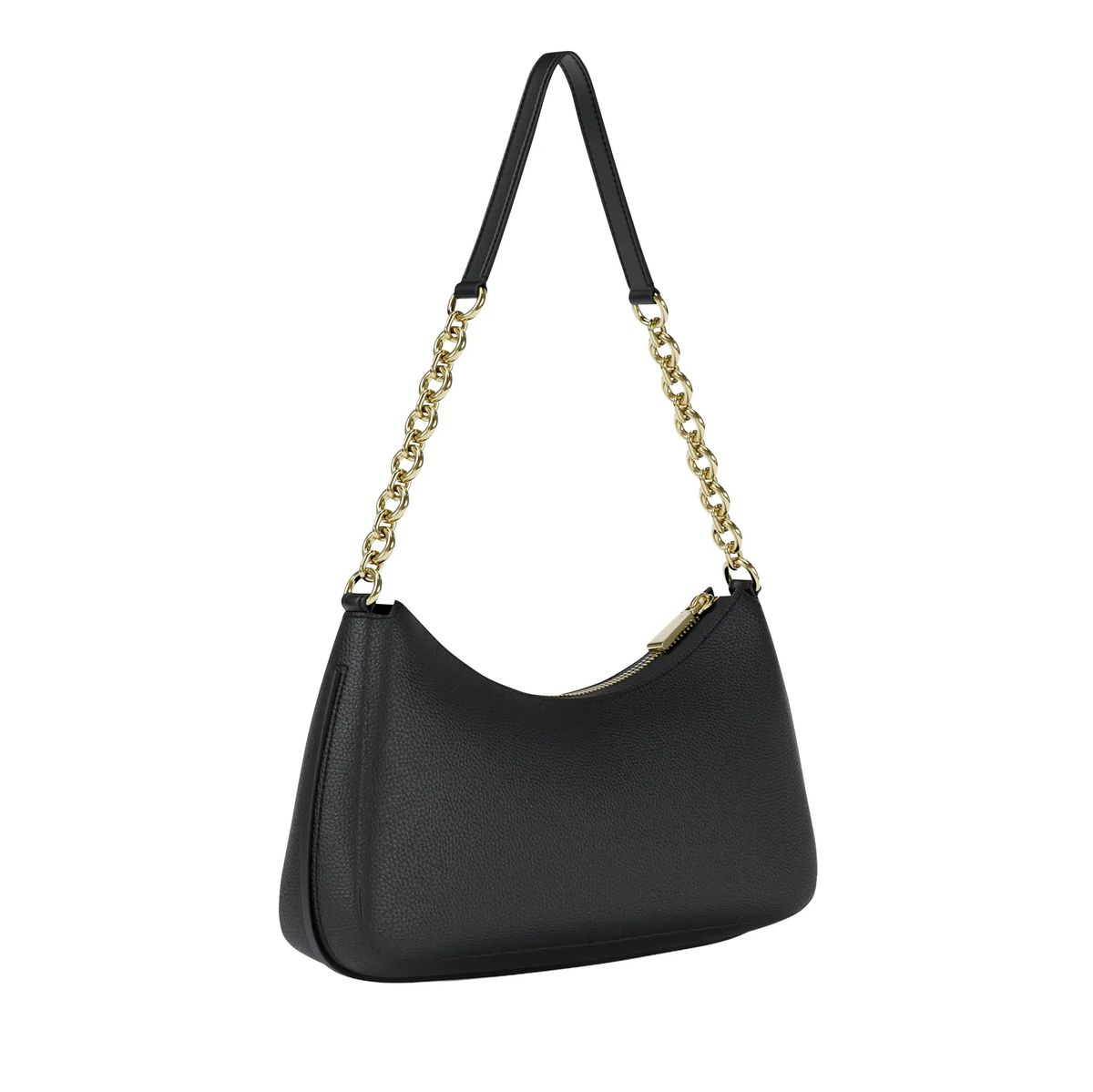 Minimalistische Schultertasche mit Kettendetail
