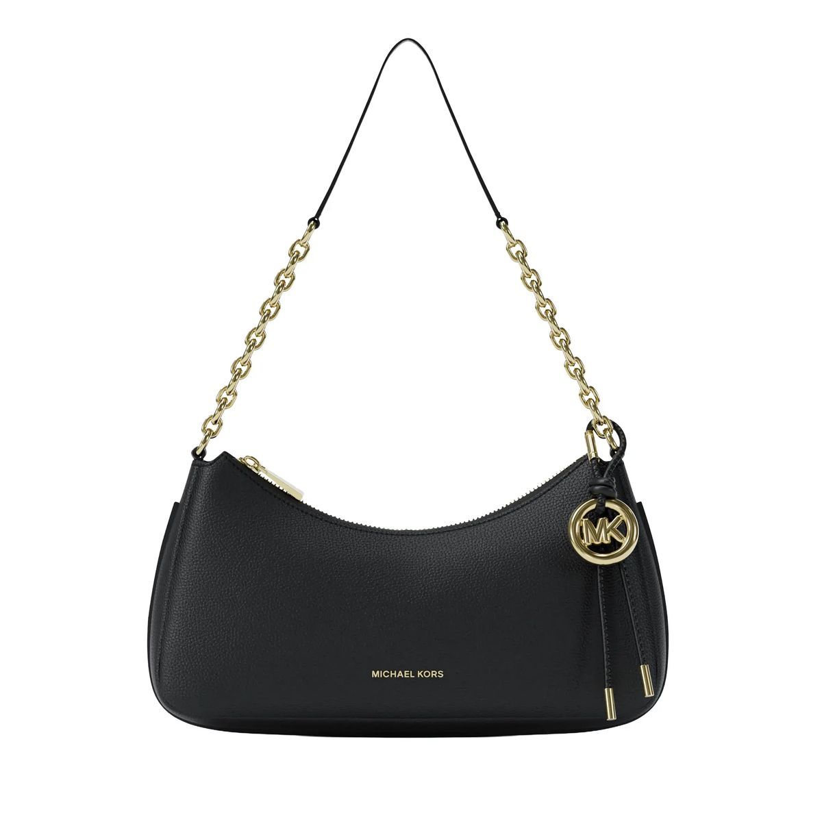 Minimalistische Schultertasche mit Kettendetail