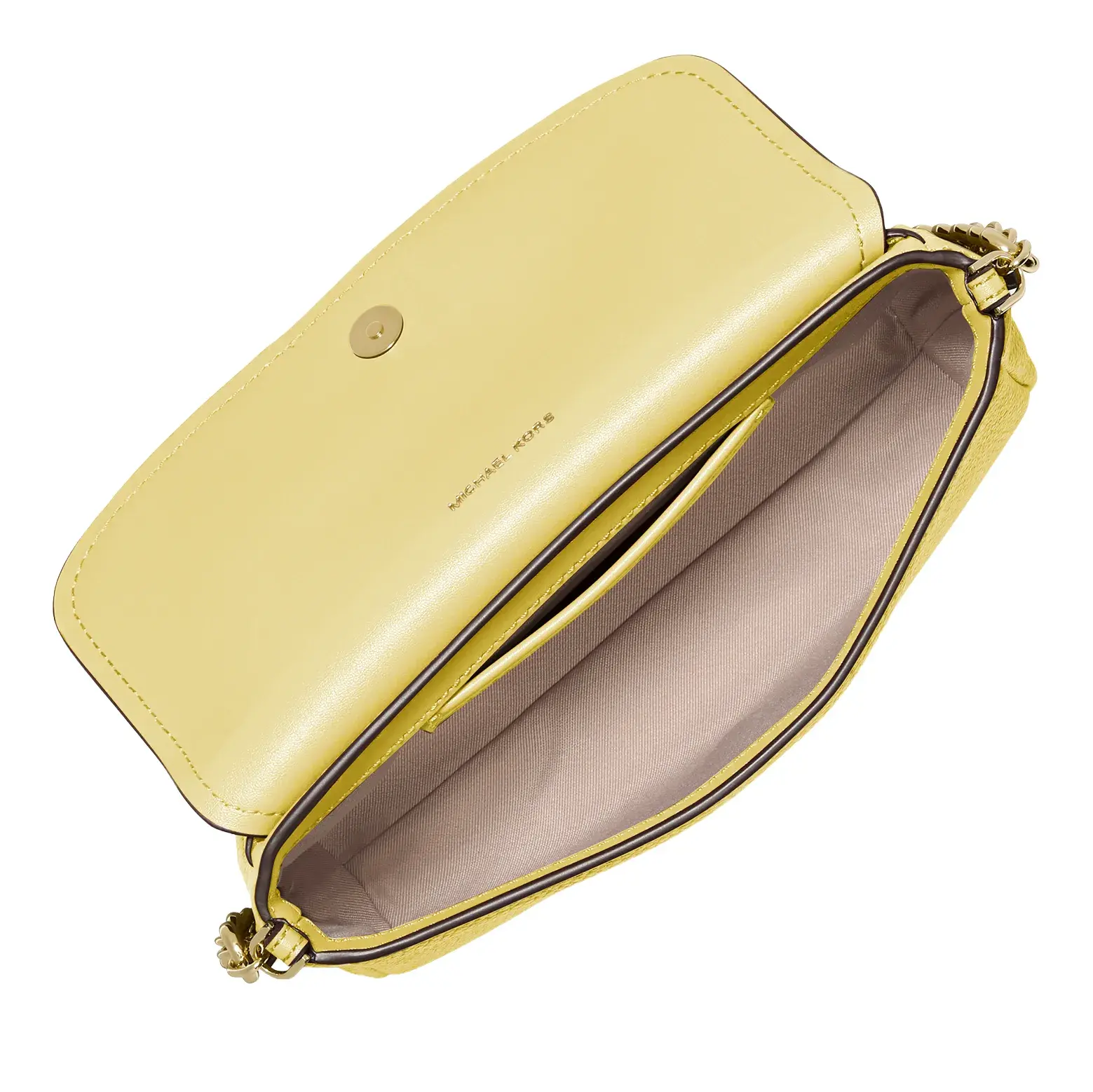 Crossbody-Tasche mit Kettendetail und Überschlag