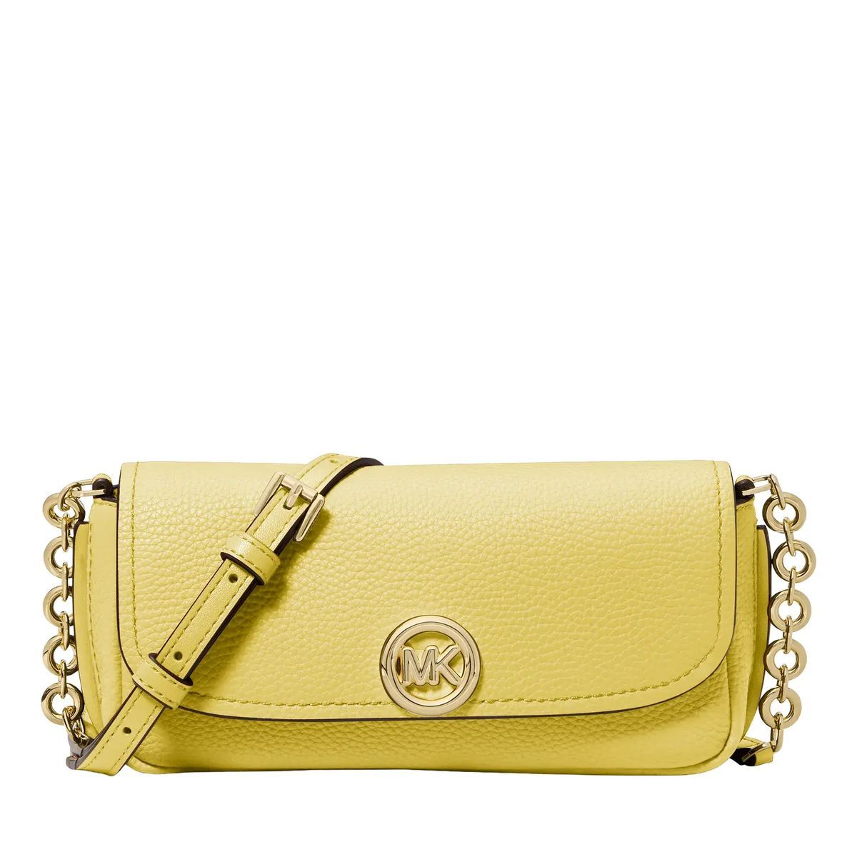 Crossbody-Tasche mit Kettendetail und Überschlag
