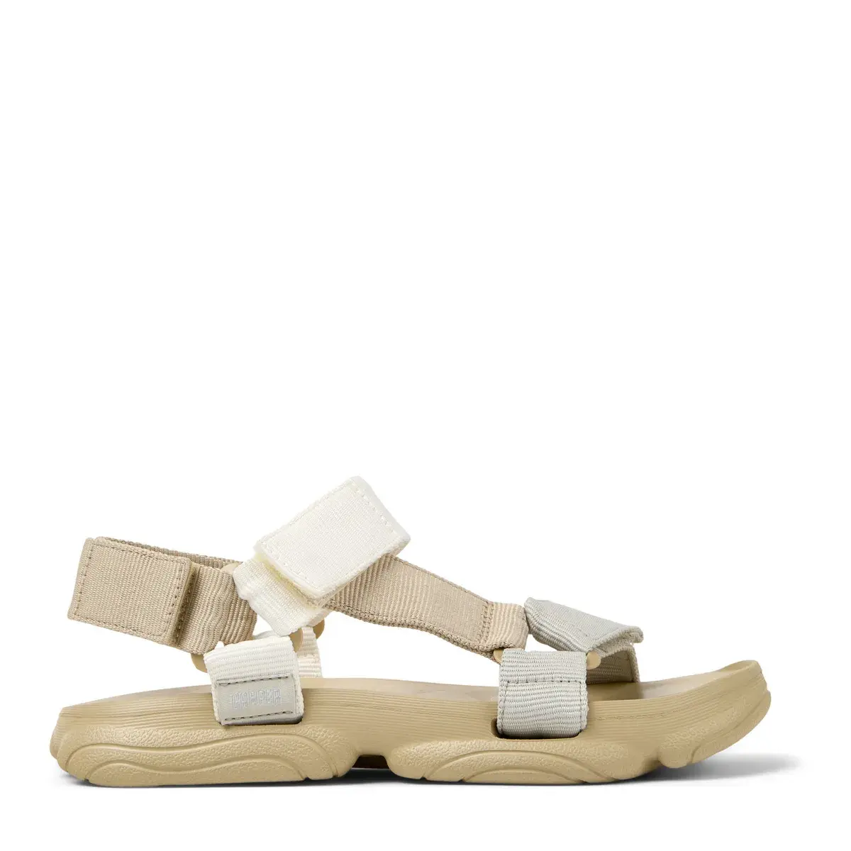Sportliche Riemen Plateausandalen