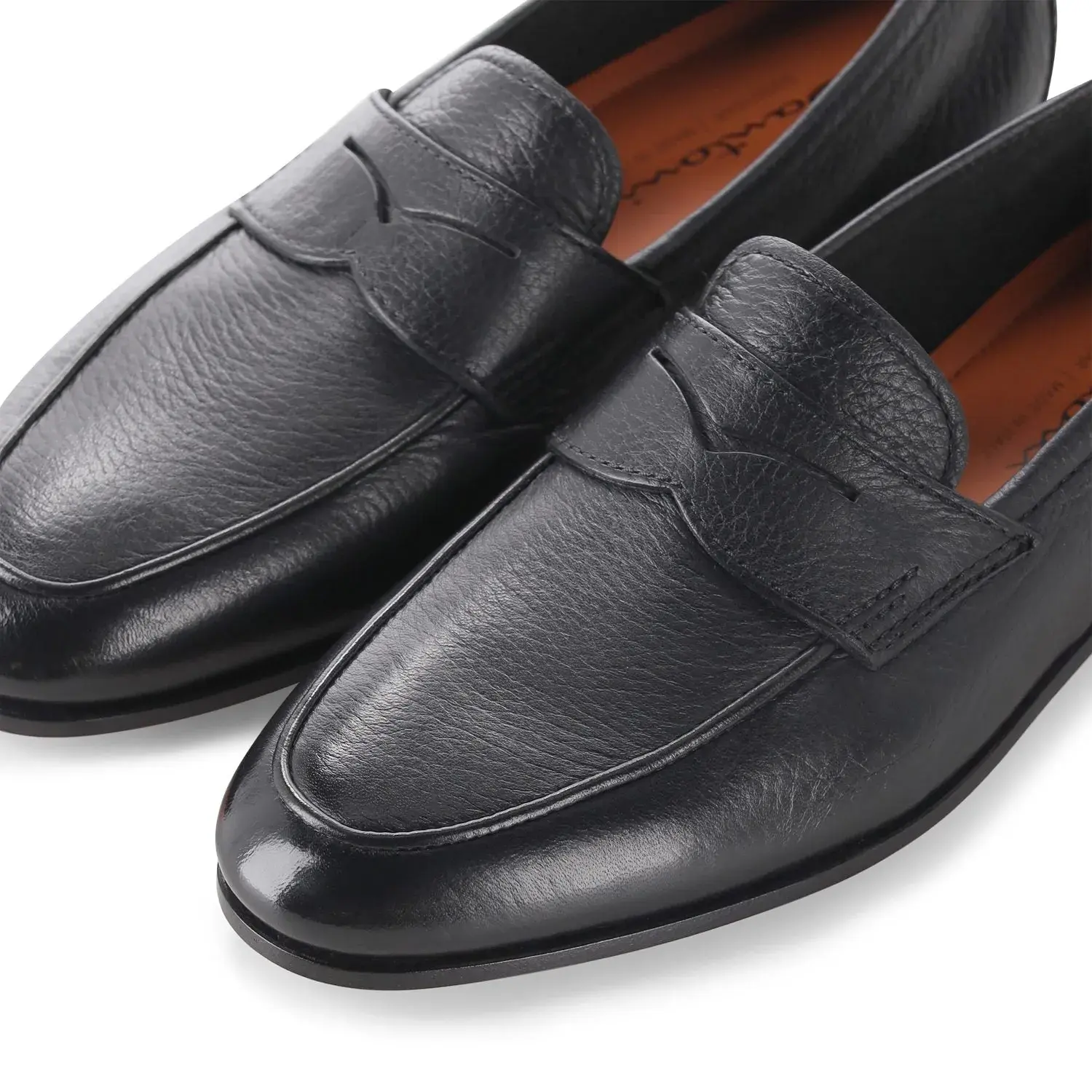 Klassische Penny Loafers aus Leder