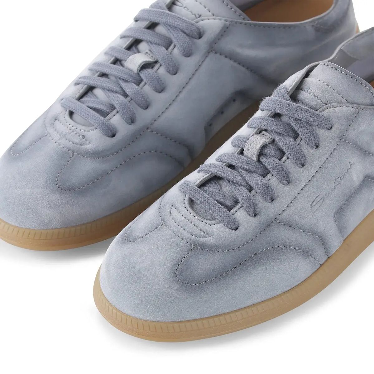 Niedrige Sneaker aus Wildleder