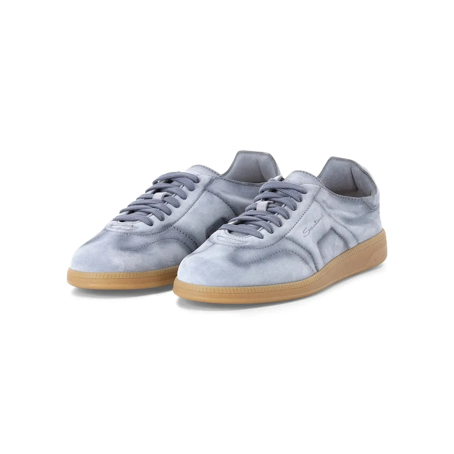 Niedrige Sneaker aus Wildleder