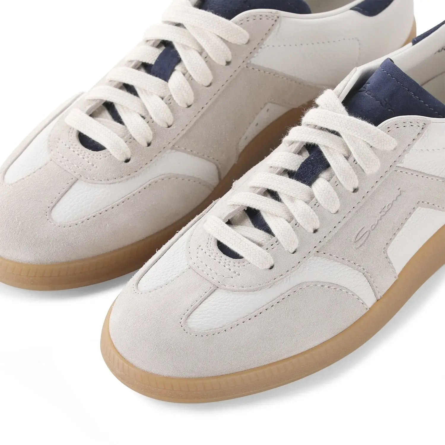 Leder Wildleder Low-Top Mode-Sneaker