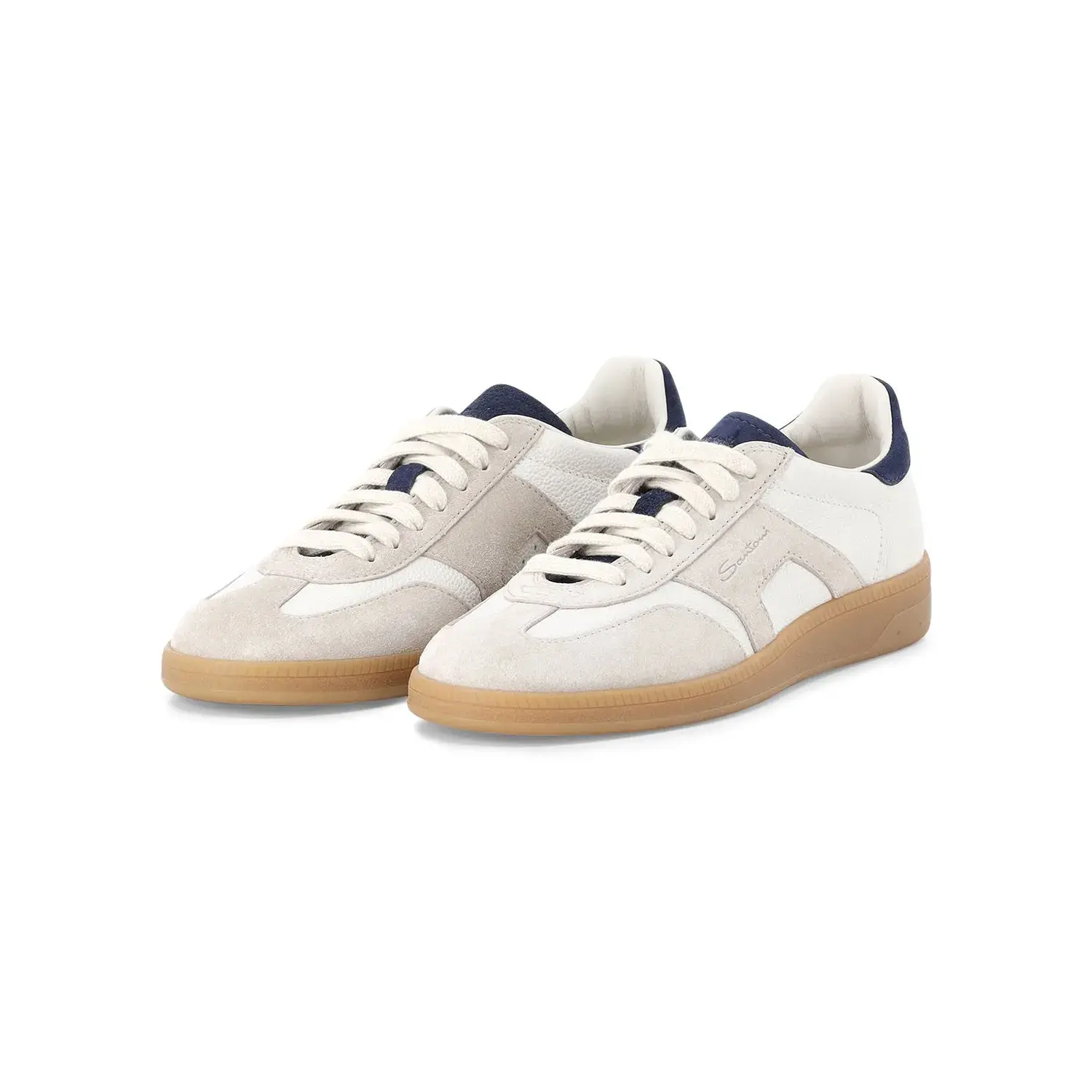 Leder Wildleder Low-Top Mode-Sneaker