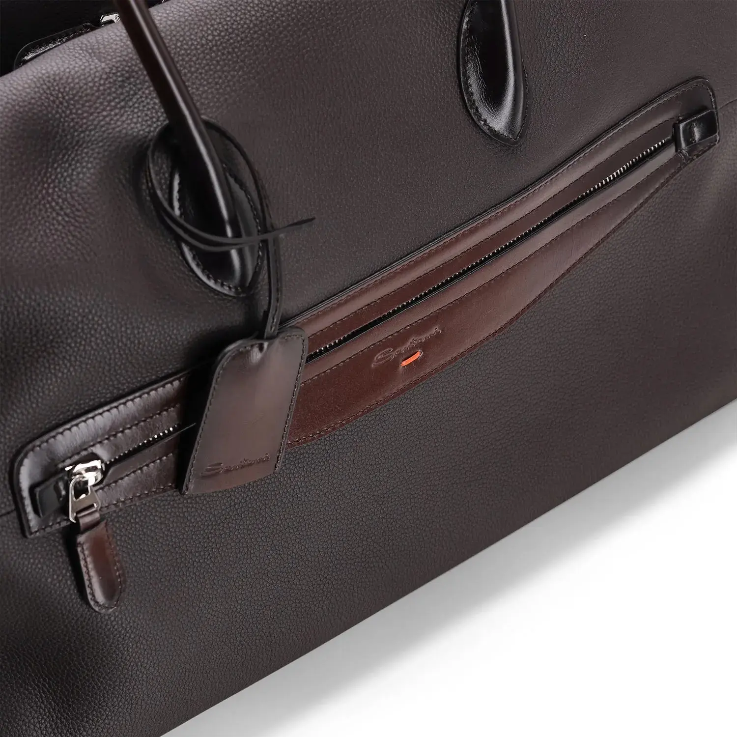 Leder Weekender Reisetasche