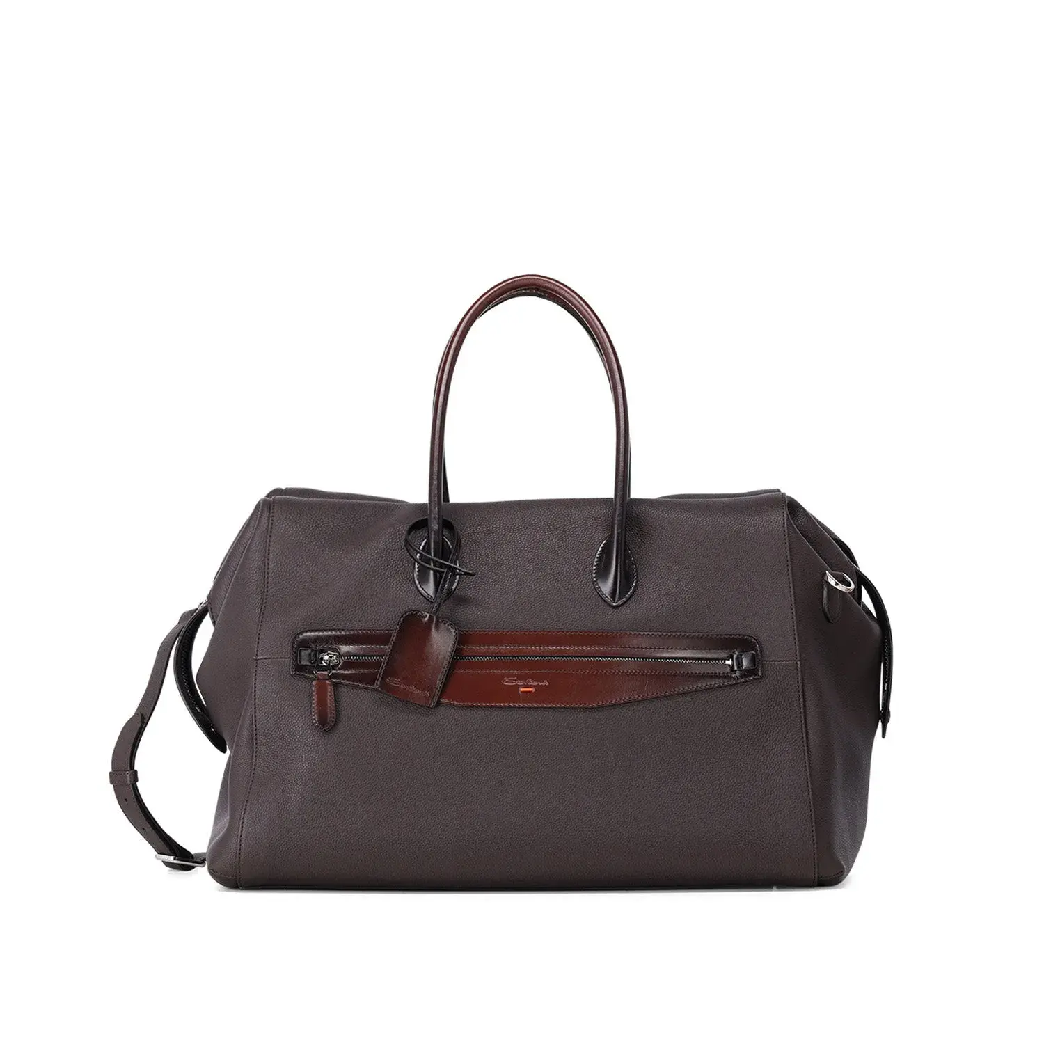 Leder Weekender Reisetasche