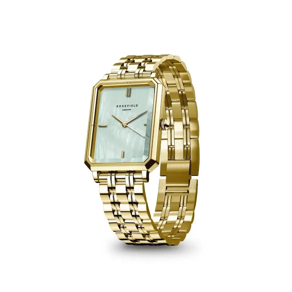 Octagon XS Goldfarbene Uhr