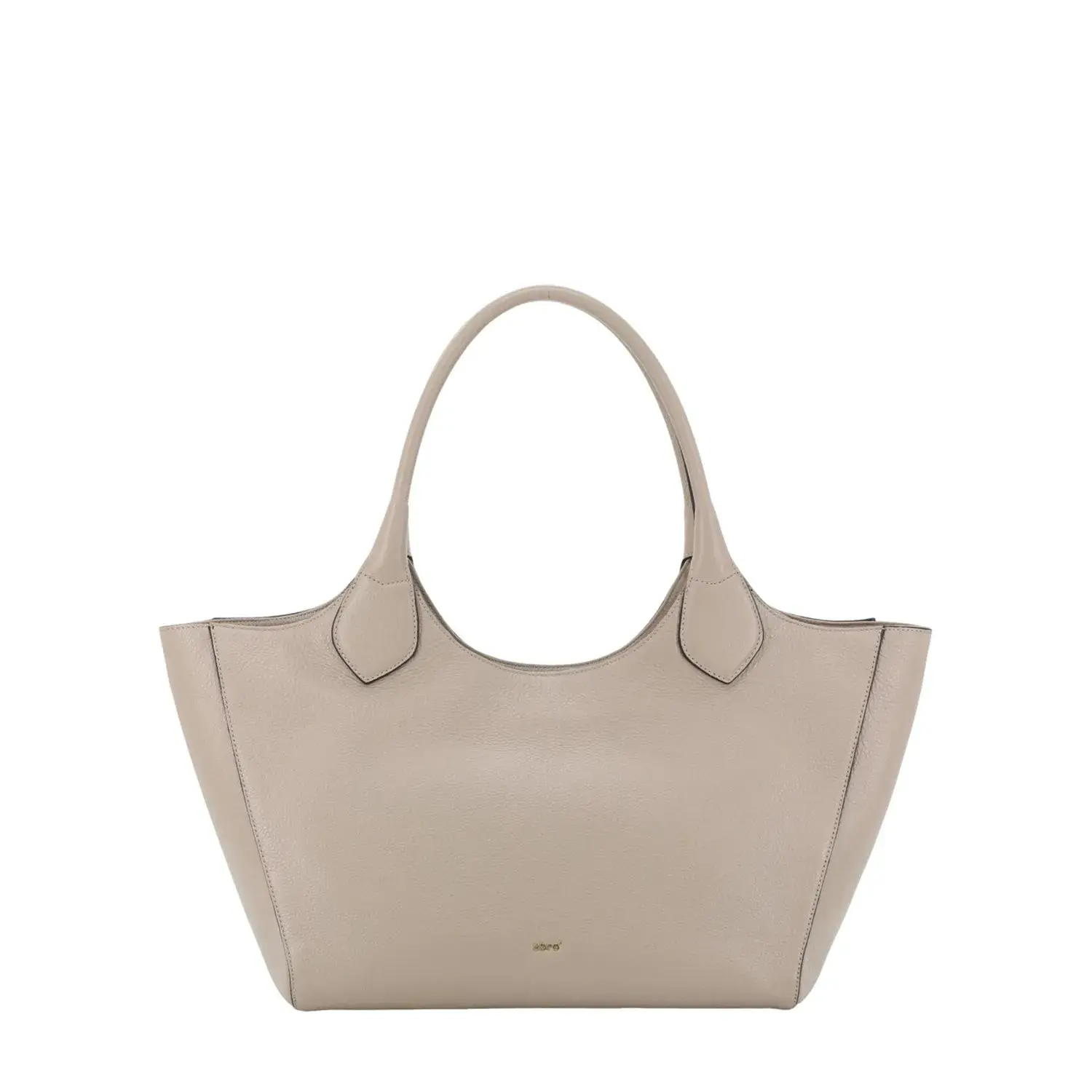 Leder Shopper Tote Bag mit Reißverschluss