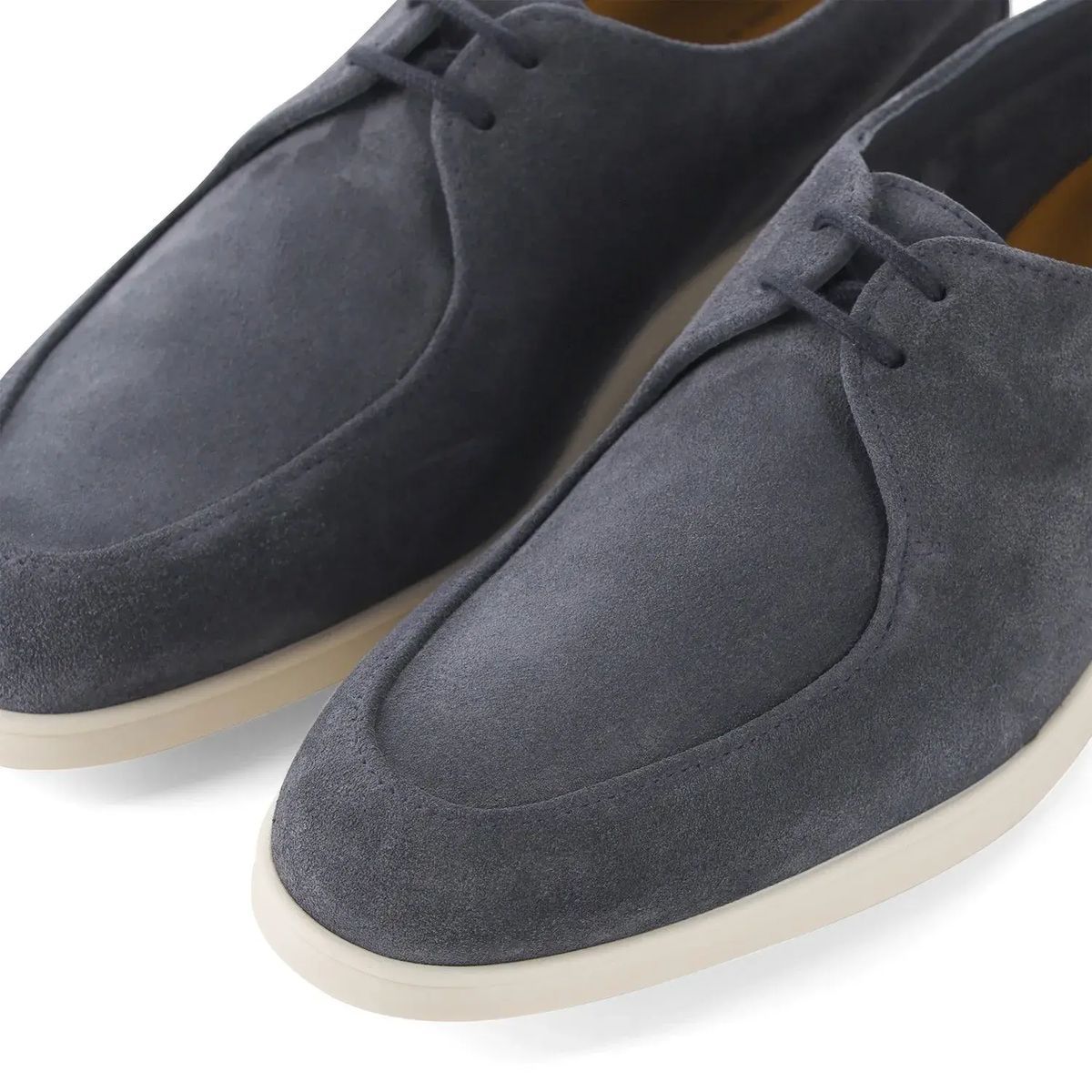 Schnürschuhe aus Veloursleder Derby Sneaker