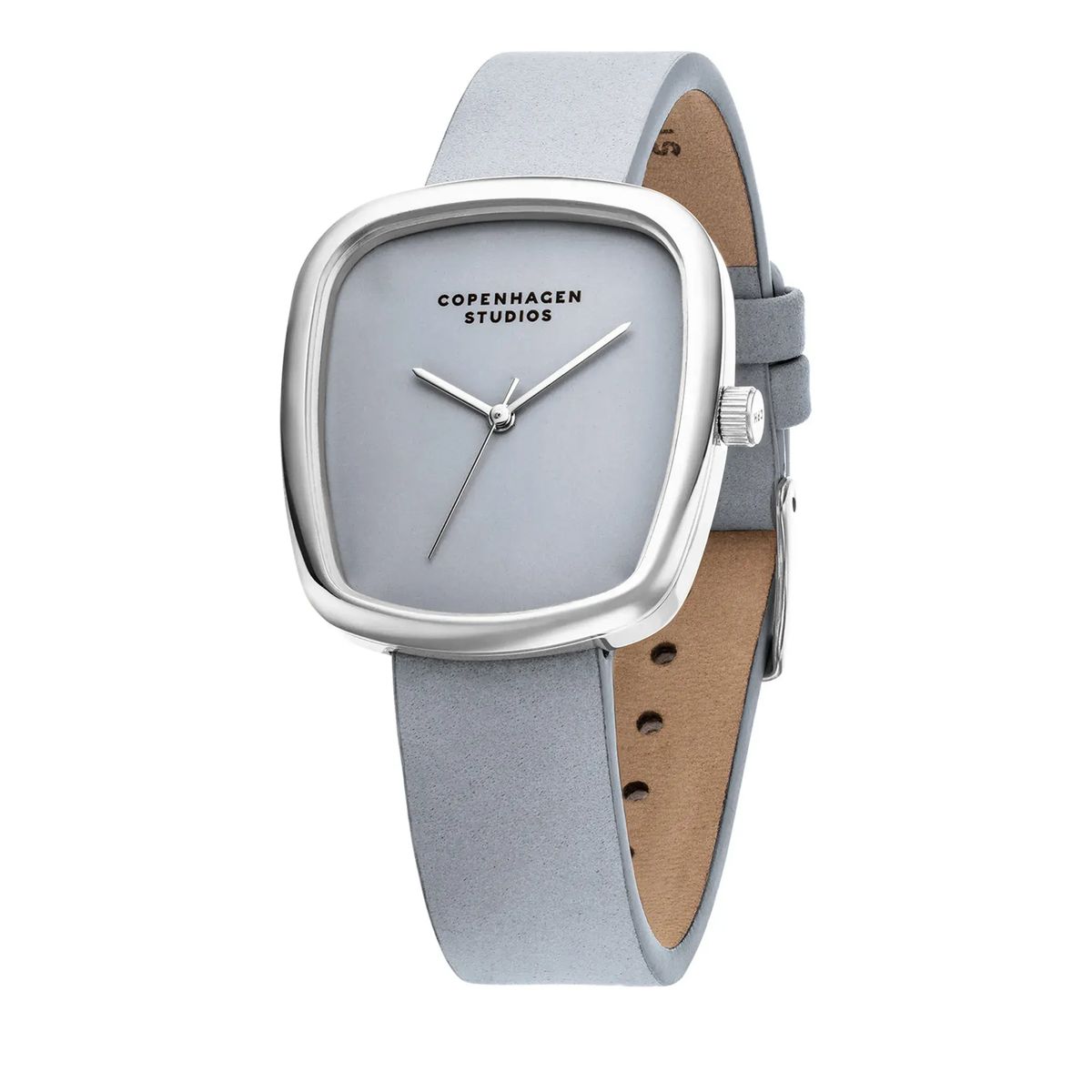 Copenhagen Studios Minimalistische Lederuhr