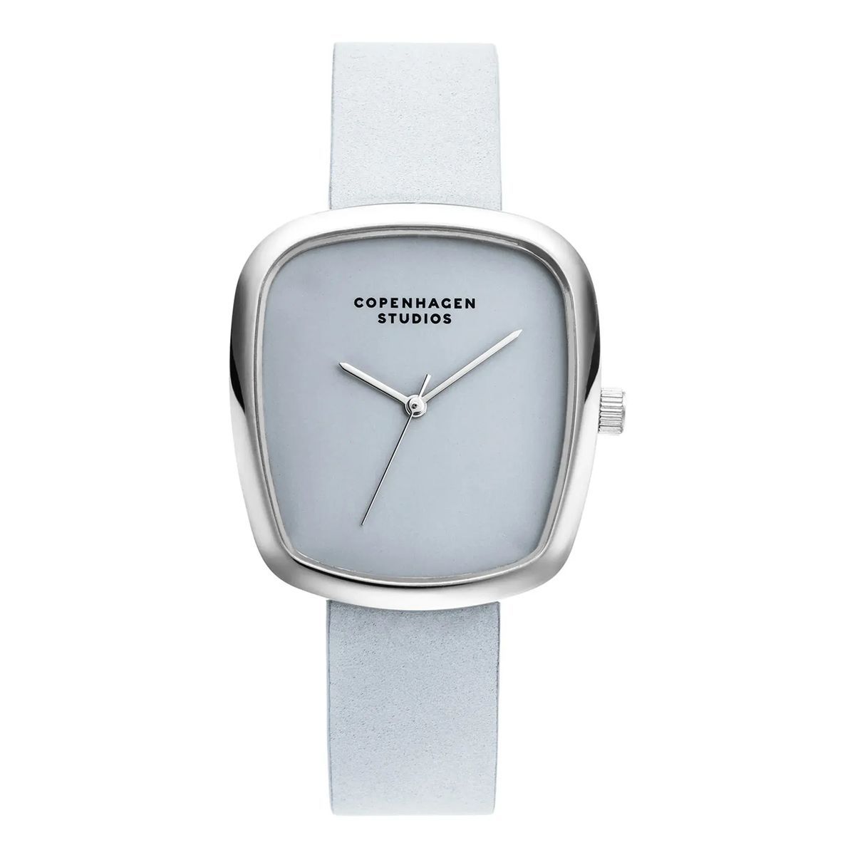 Copenhagen Studios Minimalistische Lederuhr