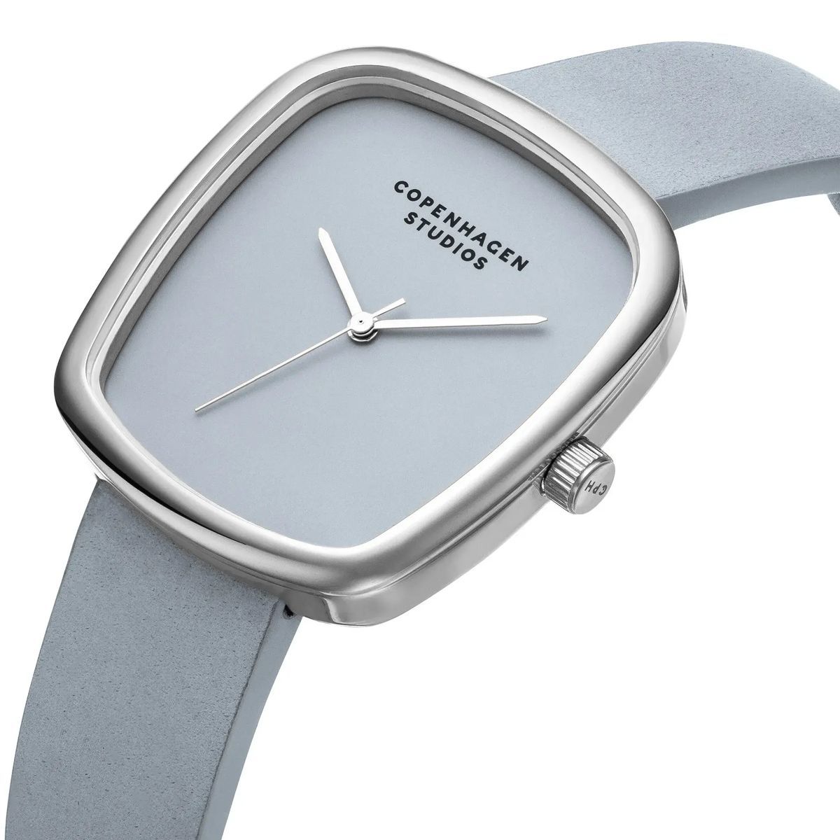 Copenhagen Studios Minimalistische Lederuhr
