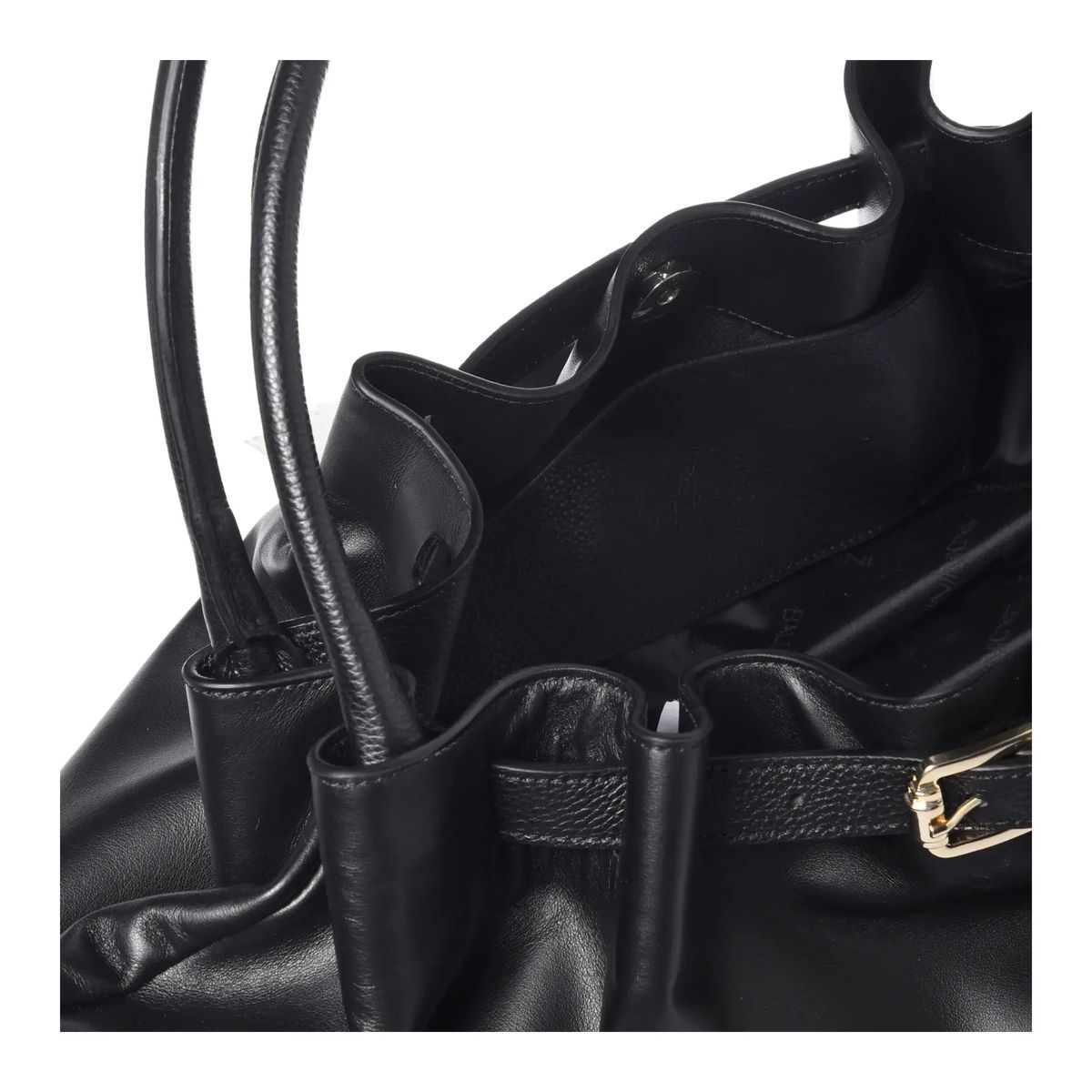 Leder Satchel Handtasche mit Henkel