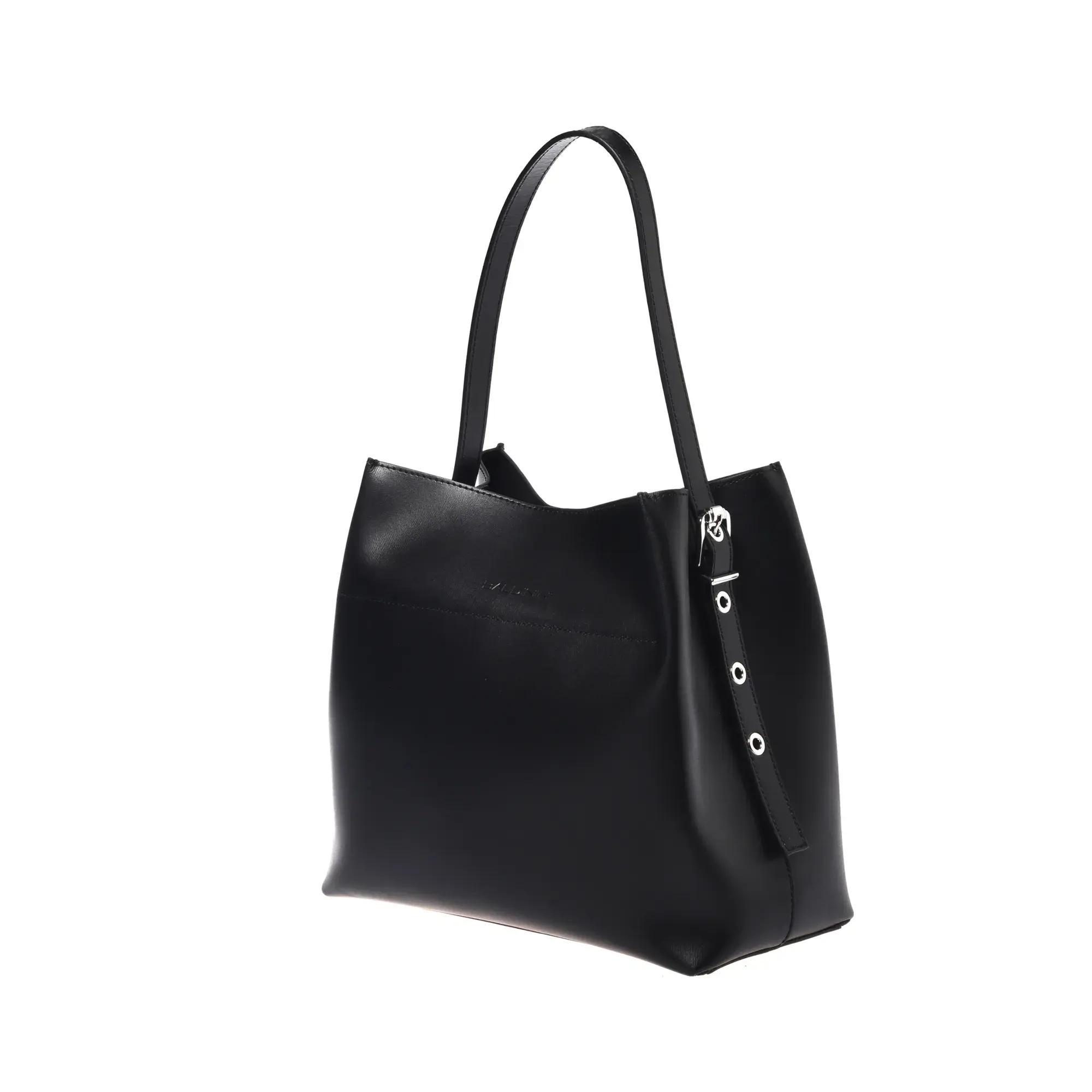 Minimalistische Leder Tote Bag