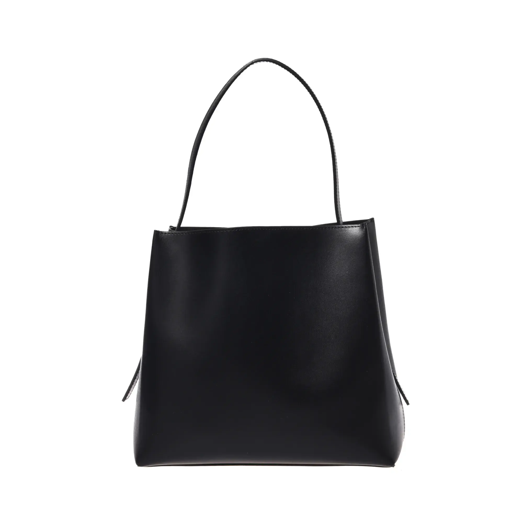 Minimalistische Leder Tote Bag