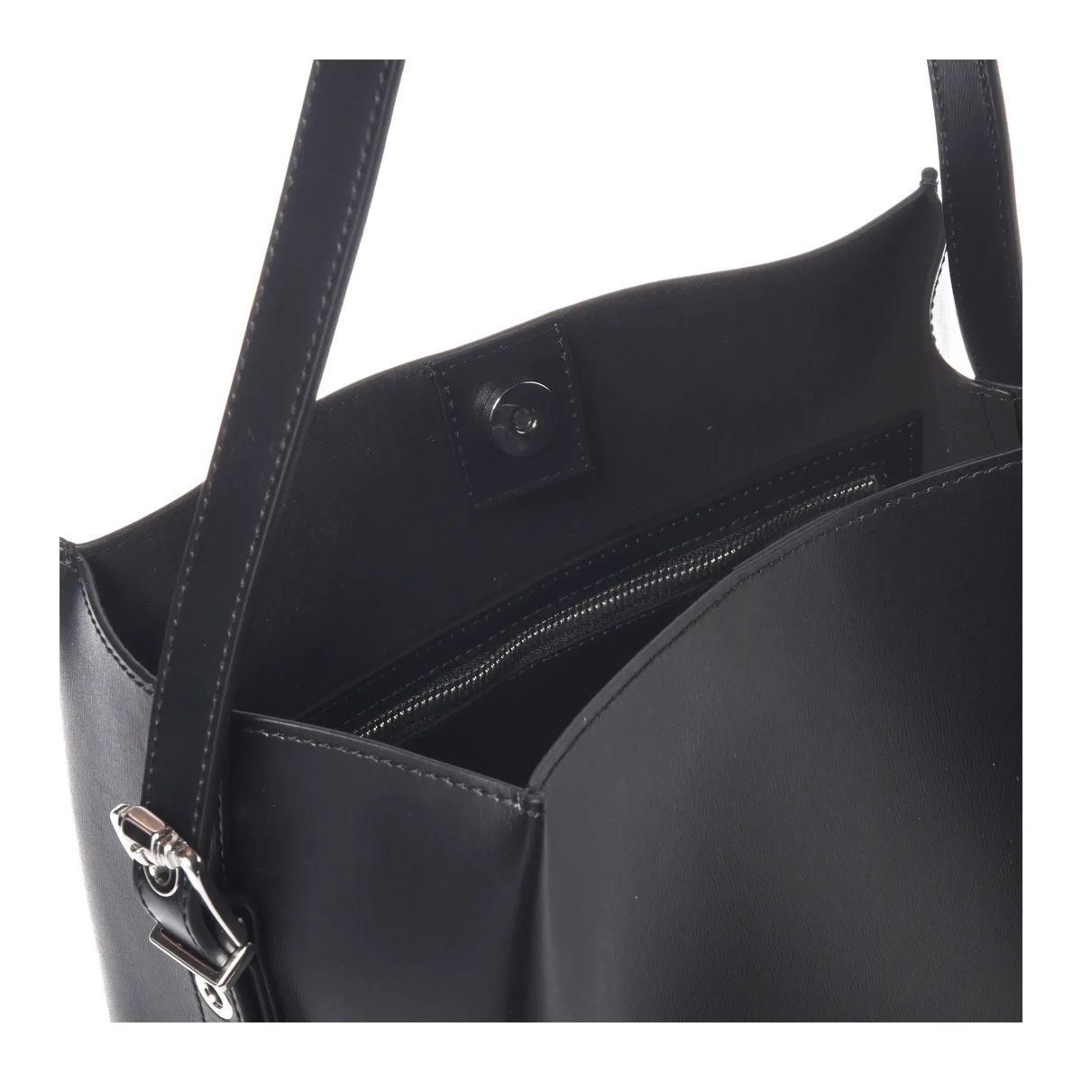 Minimalistische Leder Tote Bag