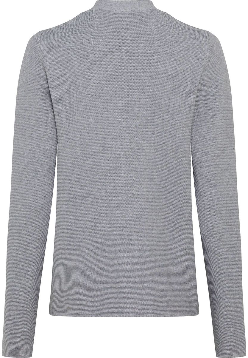 GALERIA essentials Strickjacke "P50 Pina", V-Ausschnitt, für Damen, grau, S