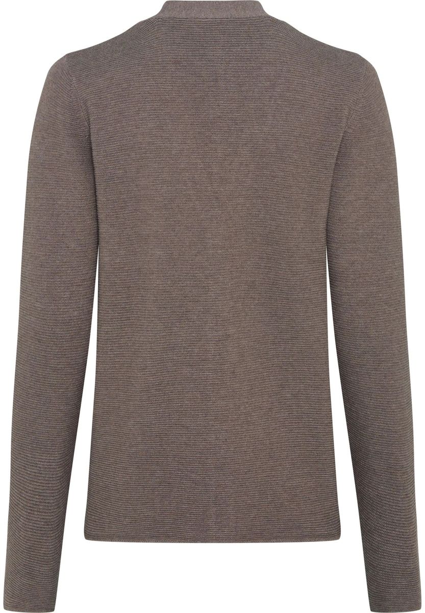 GALERIA essentials Strickjacke "P50 Pina", V-Ausschnitt, für Damen, braun, S