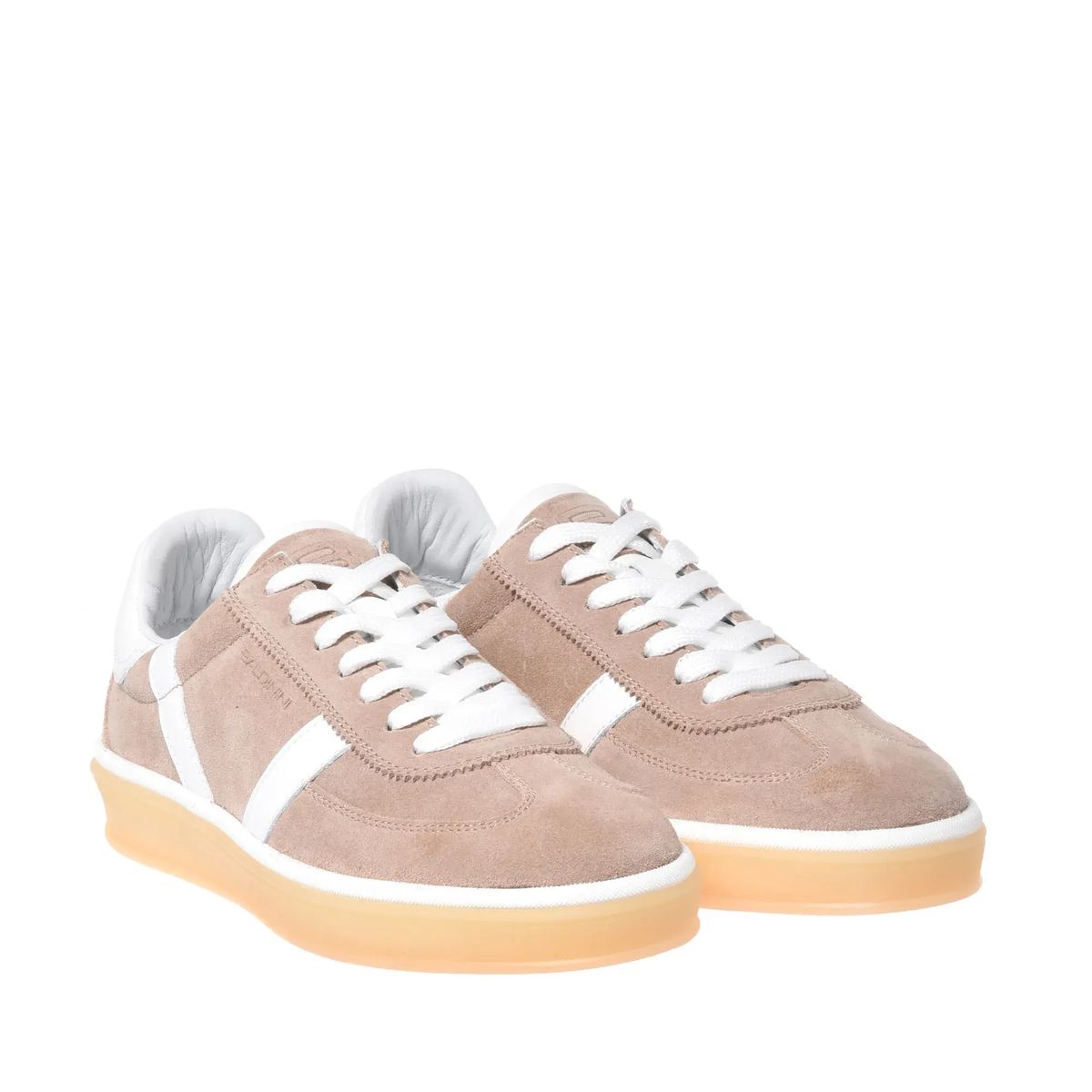 Wildleder Low-Top Mode-Sneaker
