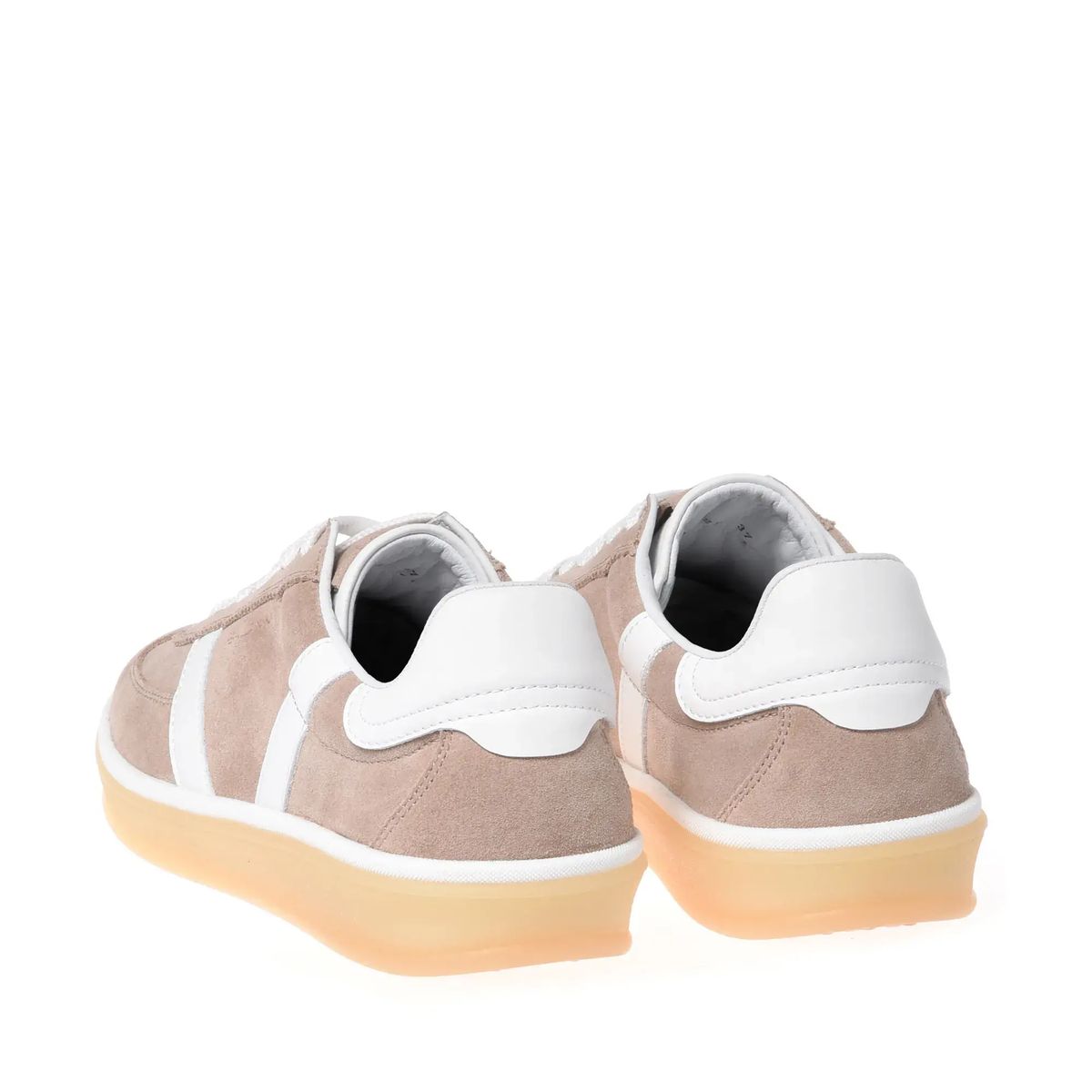 Wildleder Low-Top Mode-Sneaker