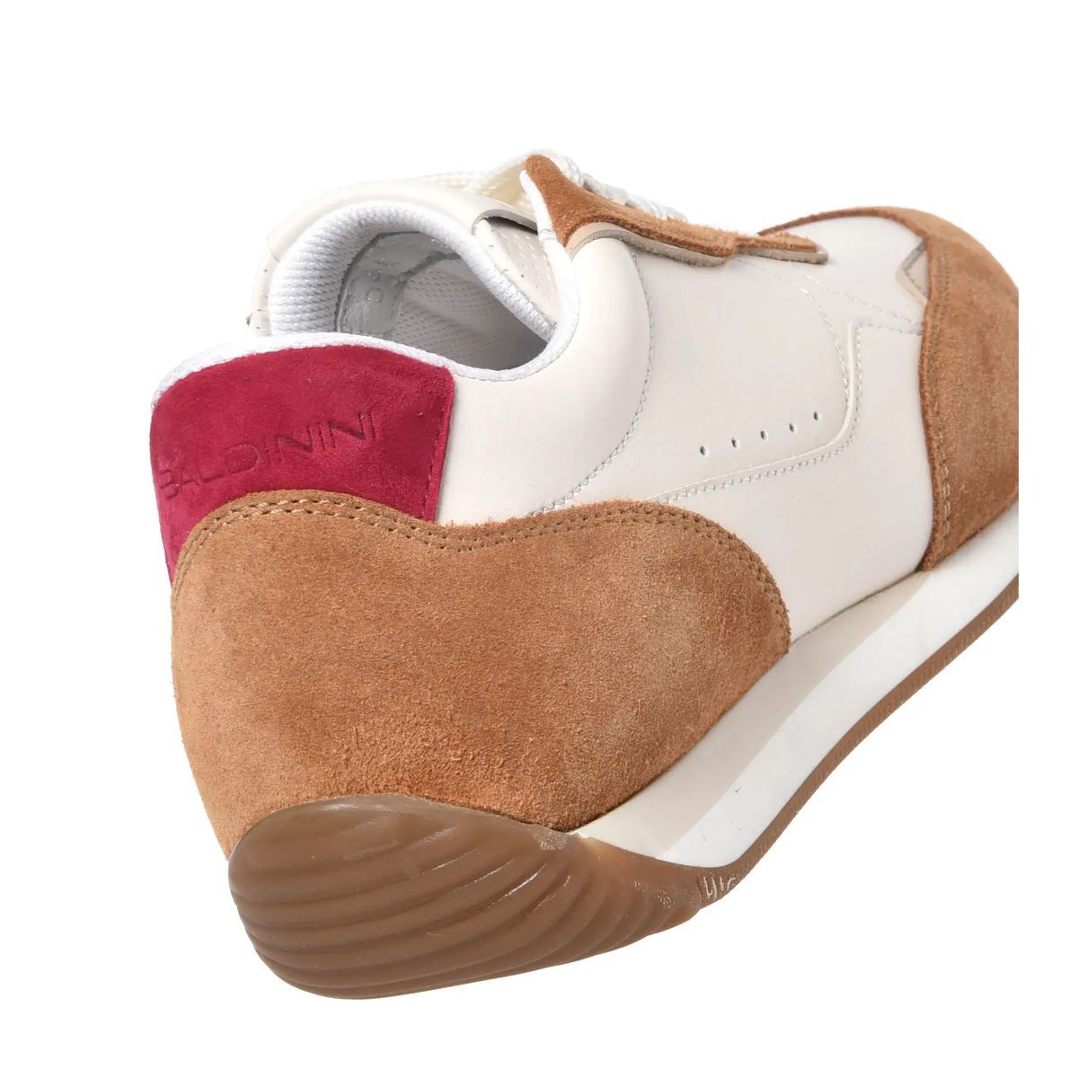 Retro-Laufschuhe aus Wildleder und Leder