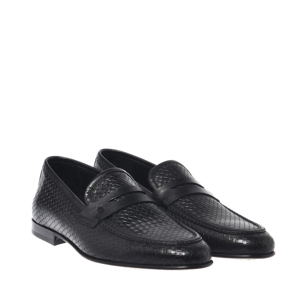 Herren-Leder-Webschuh