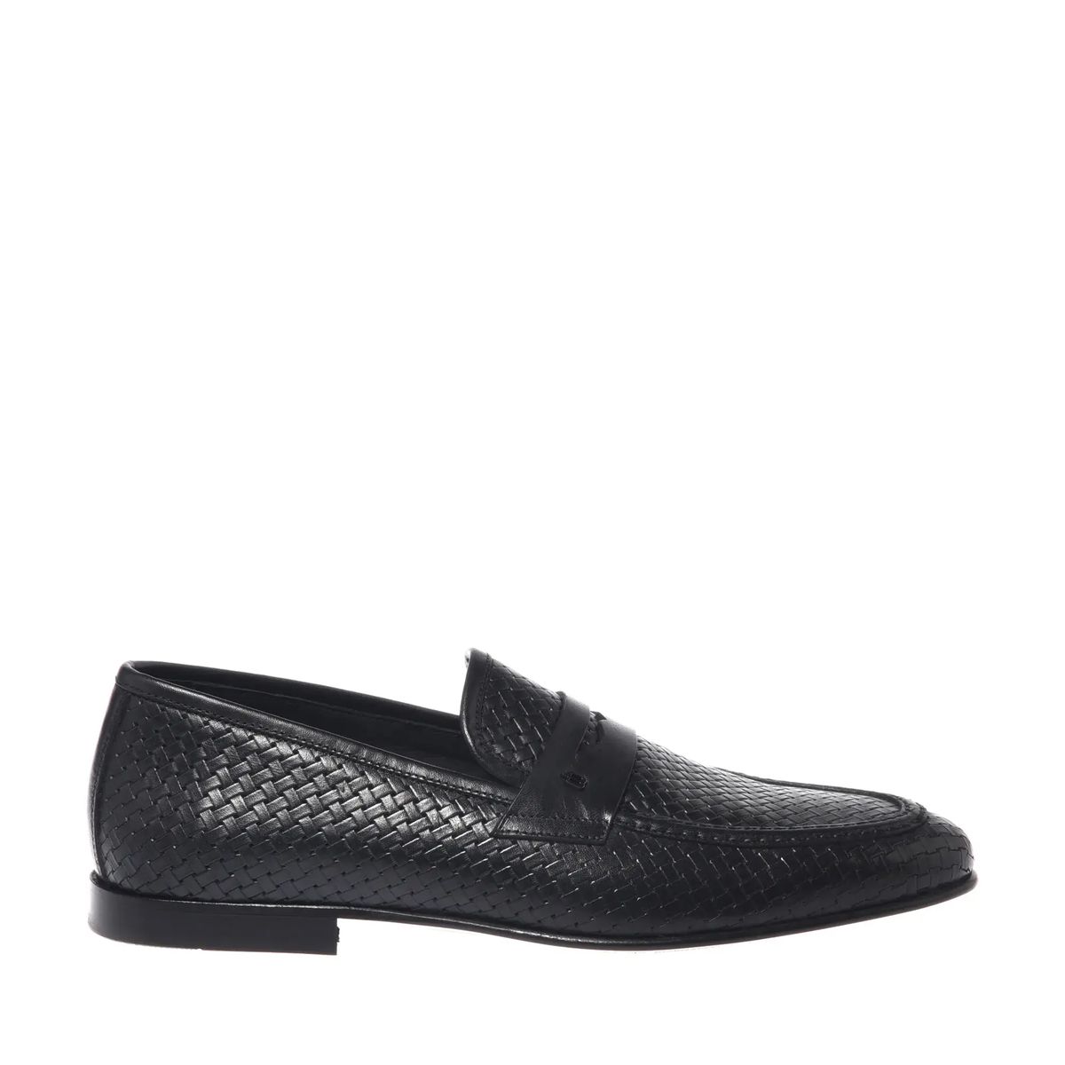 Herren-Leder-Webschuh