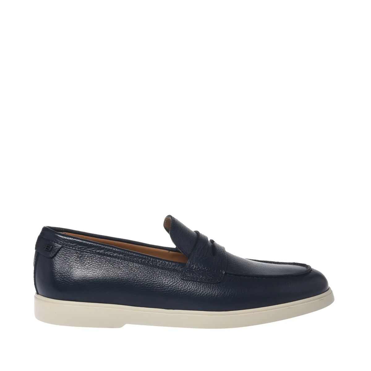 Penny Loafer aus Leder mit Gummisohle