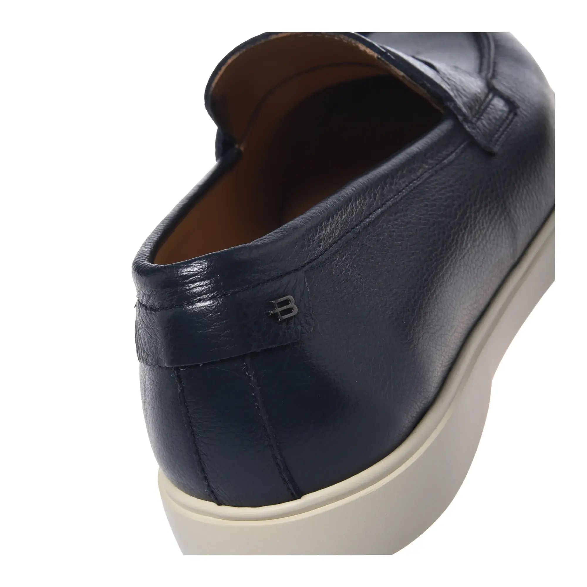 Penny Loafer aus Leder mit Gummisohle