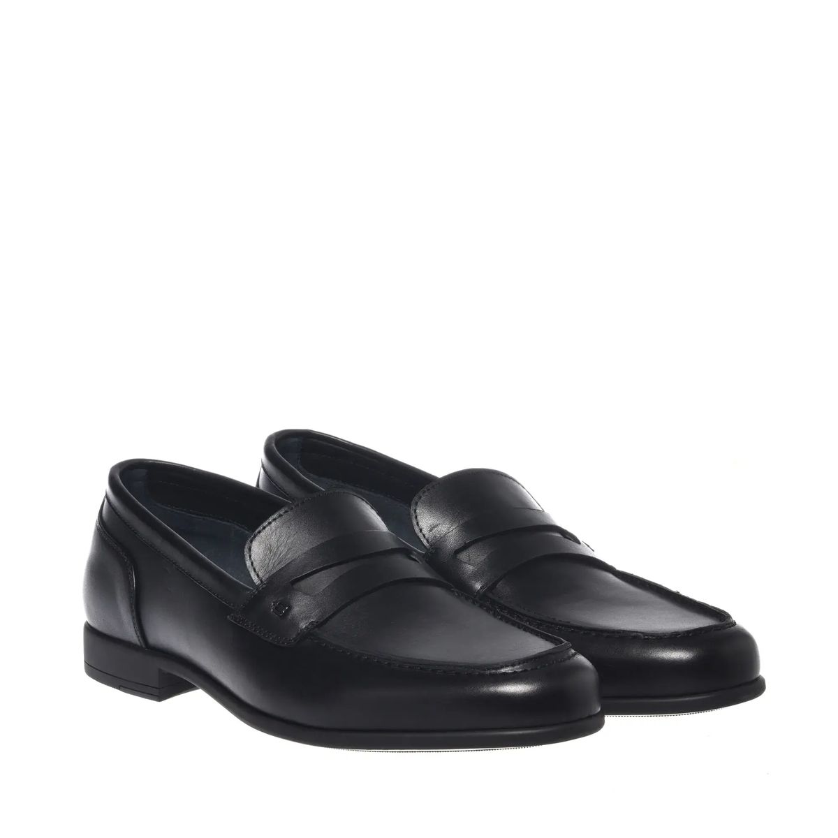 Klassischer Leder-Pennyloafer für Herren