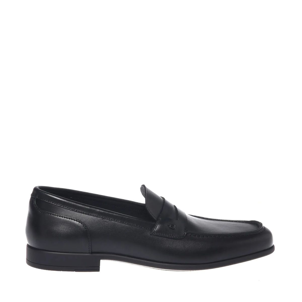 Klassischer Leder-Pennyloafer für Herren