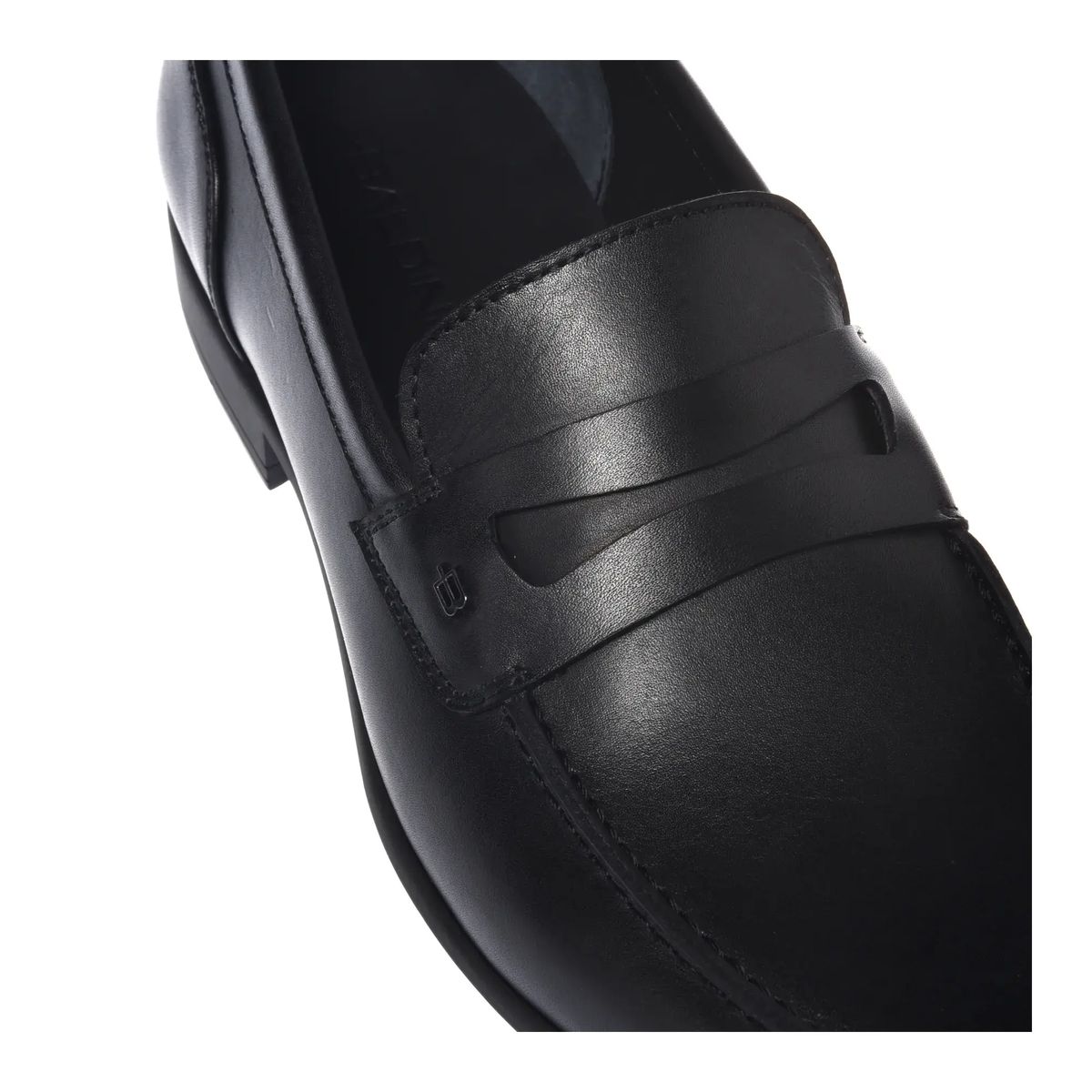 Klassischer Leder-Pennyloafer für Herren