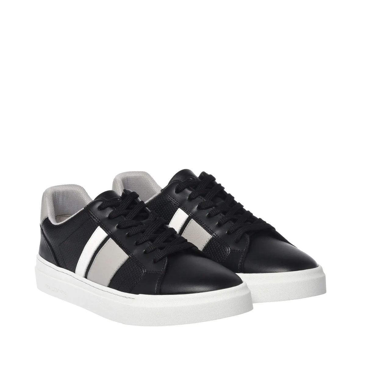 Leder-Fashion-Sneaker mit niedrigem Schaft