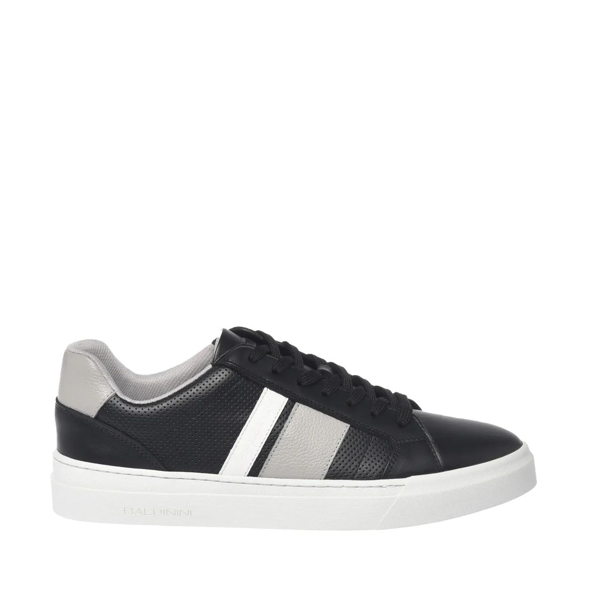 Leder-Fashion-Sneaker mit niedrigem Schaft