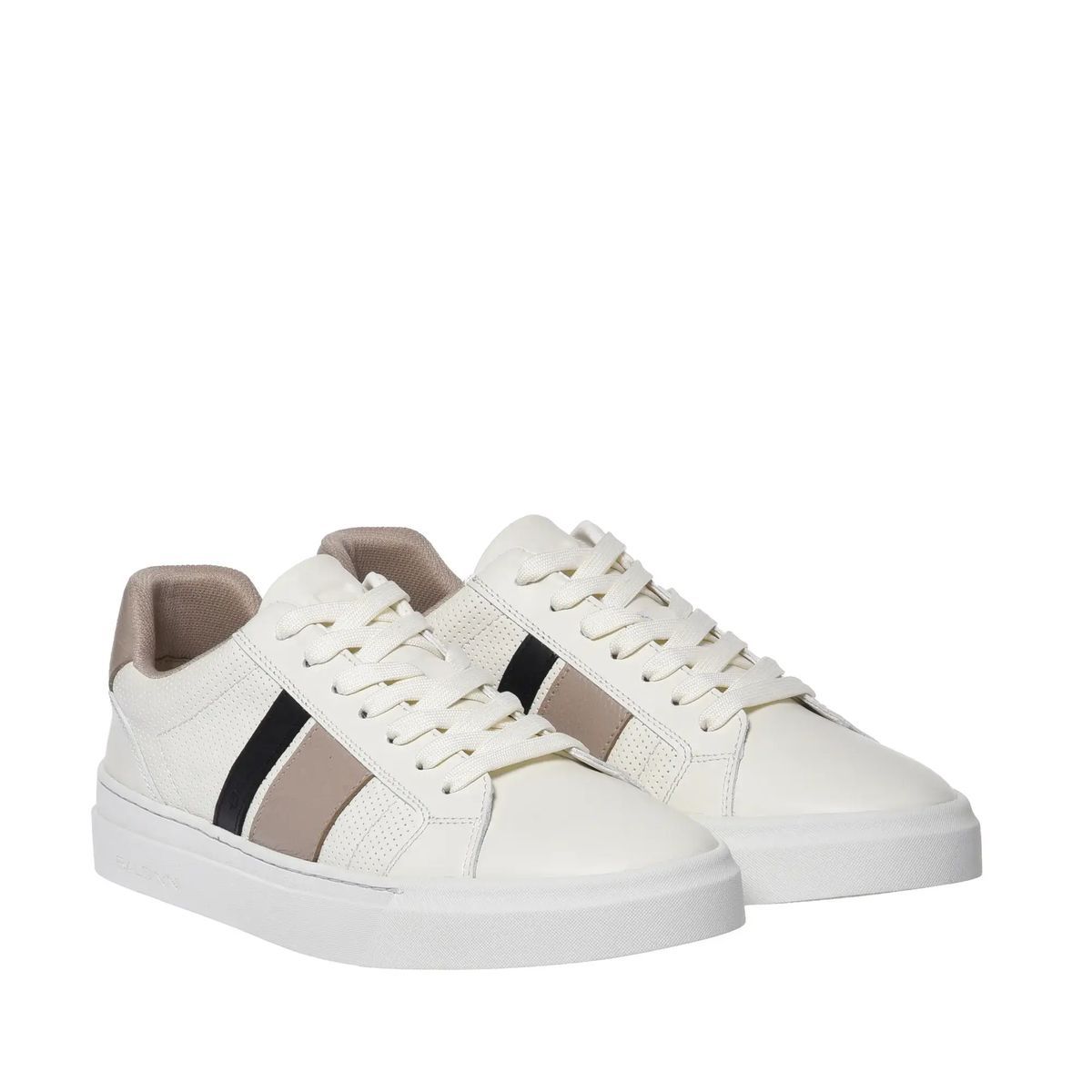Leder-Sneaker mit niedrigem Schaft